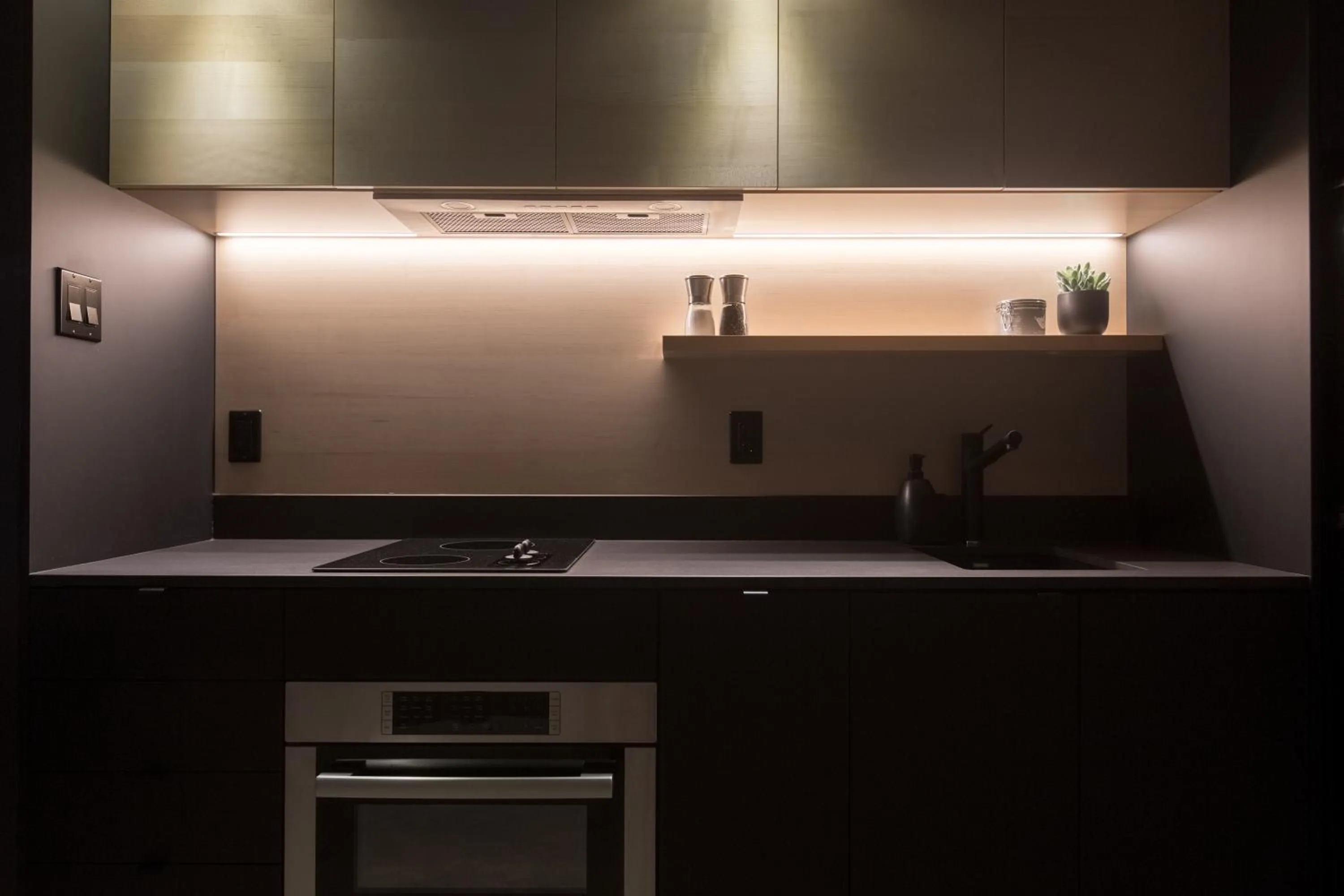 Kitchen or kitchenette in Dômes Charlevoix