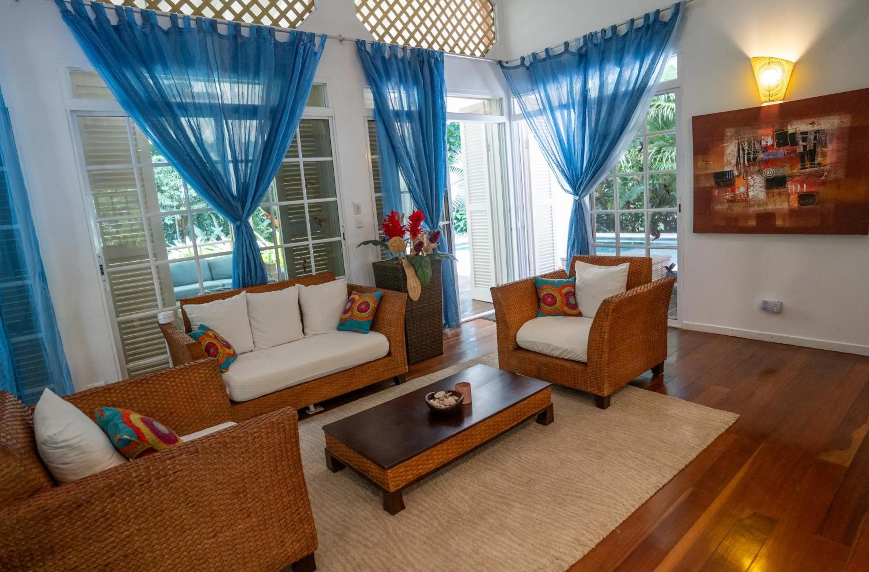 Living room in Casa Naranja