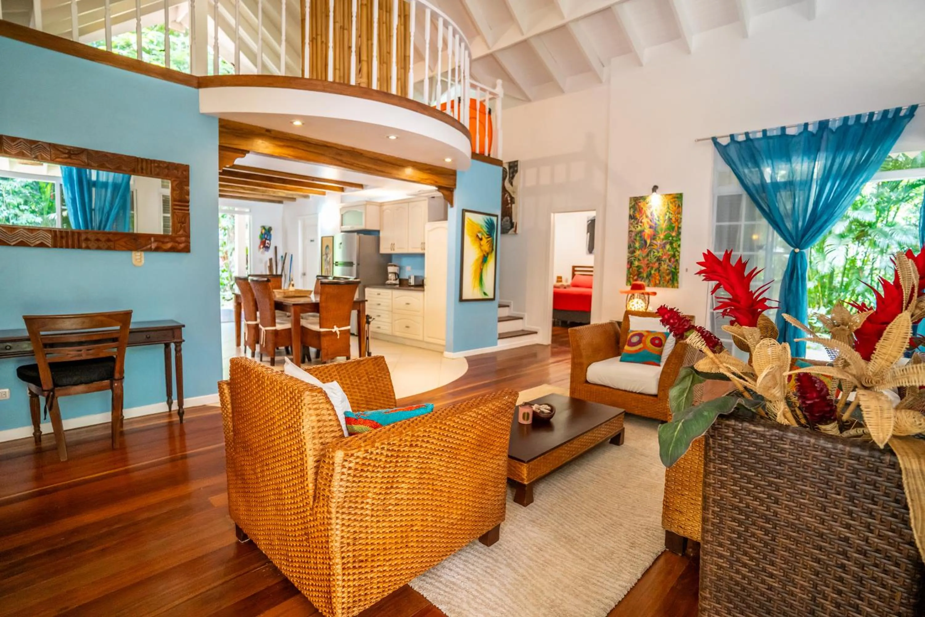 Kitchen or kitchenette in Casa Naranja