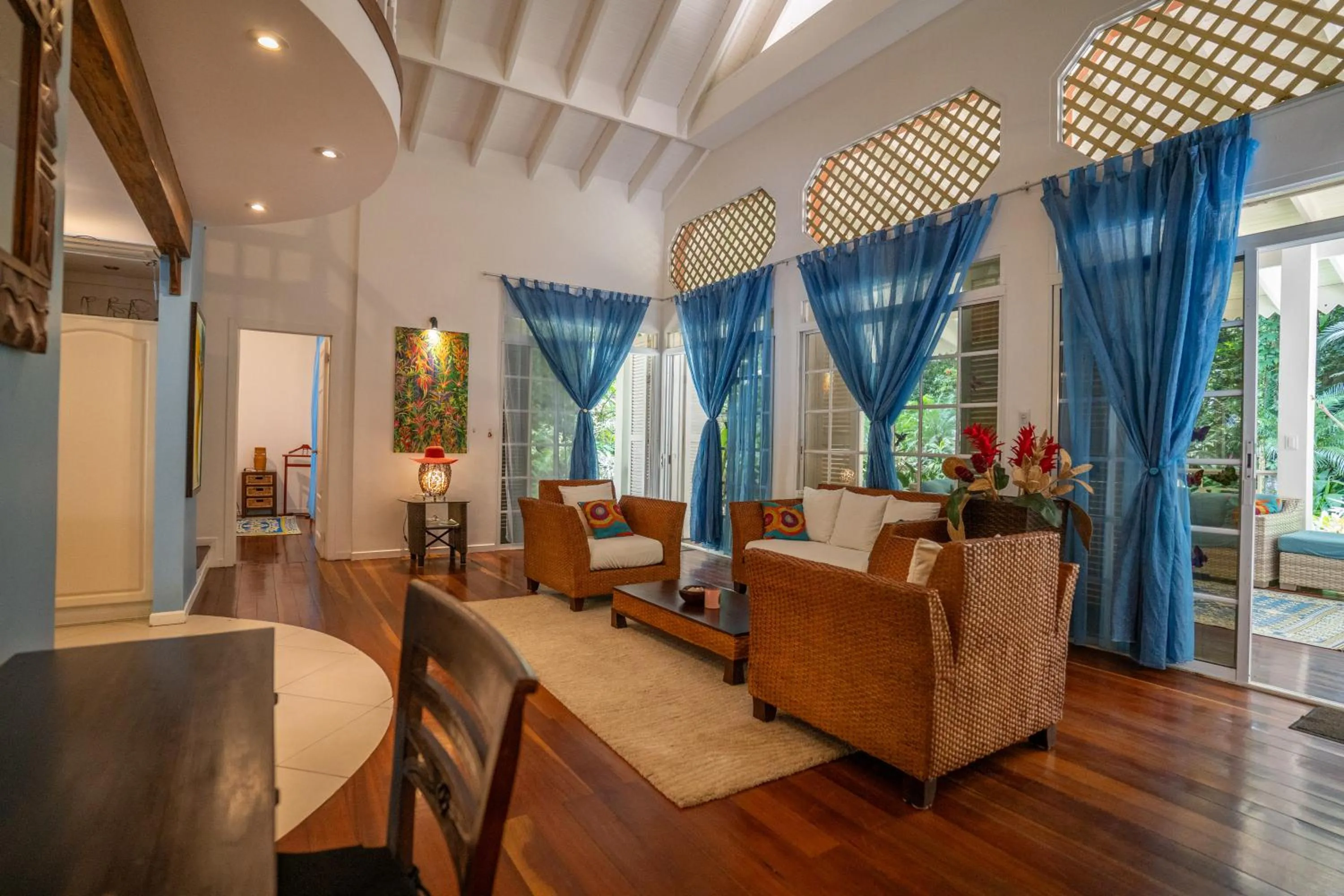 Living room in Casa Naranja