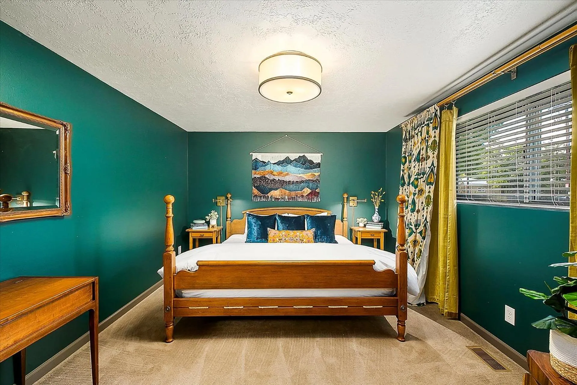 Bed in The East End Retreat