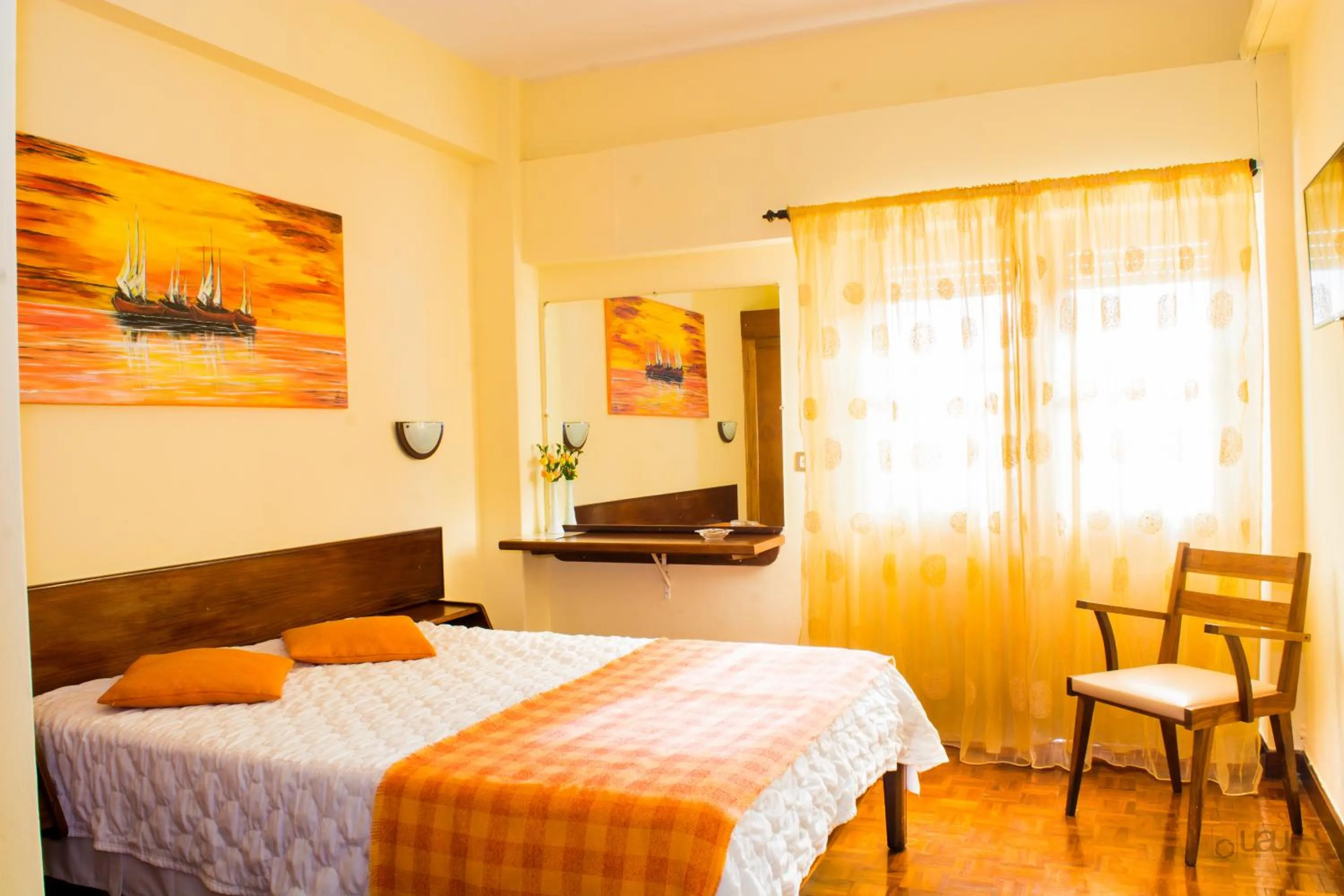 Garden view in Aparthotel Avenida