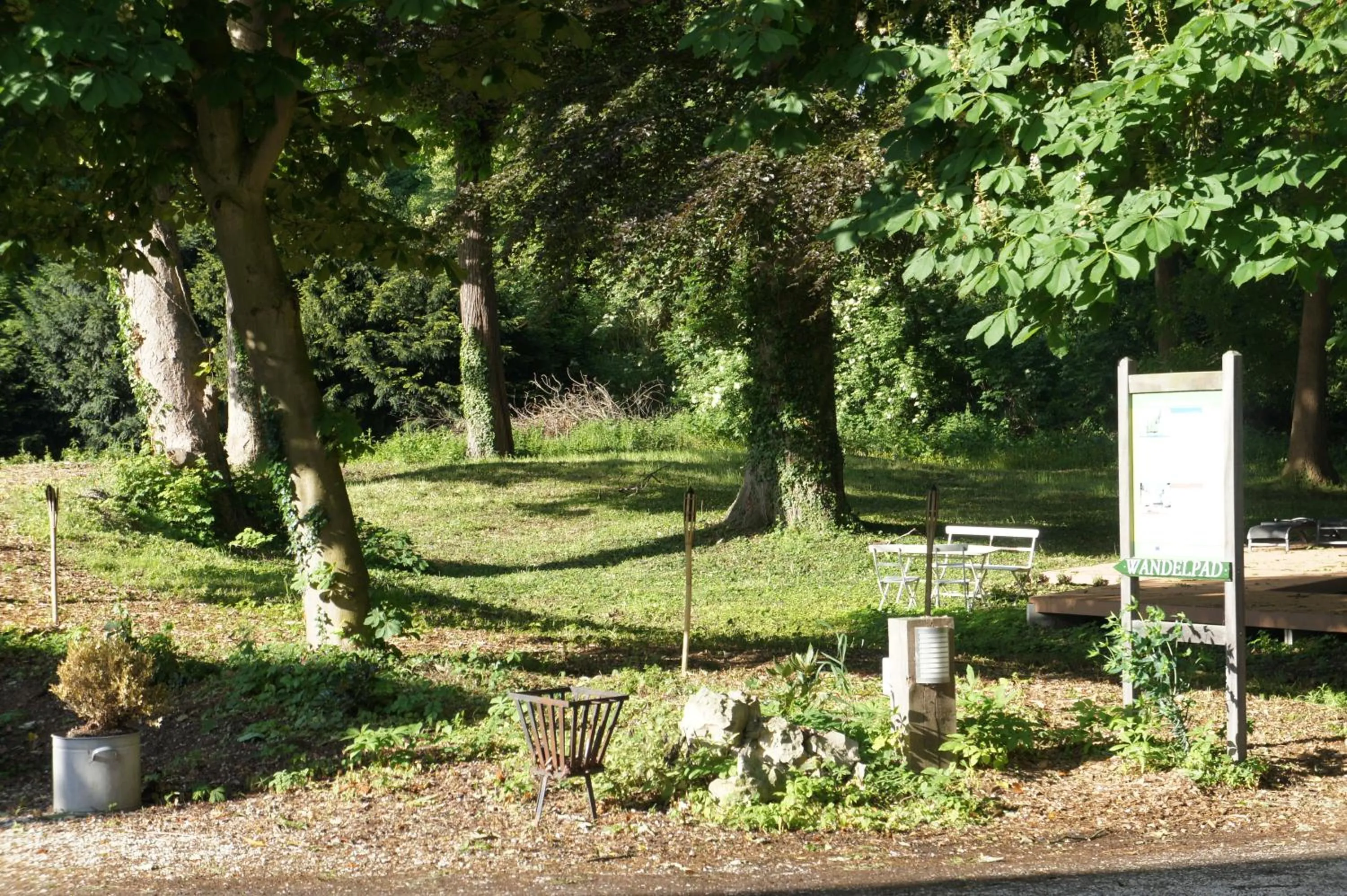 Garden in Hotel Kasteel Doenrade