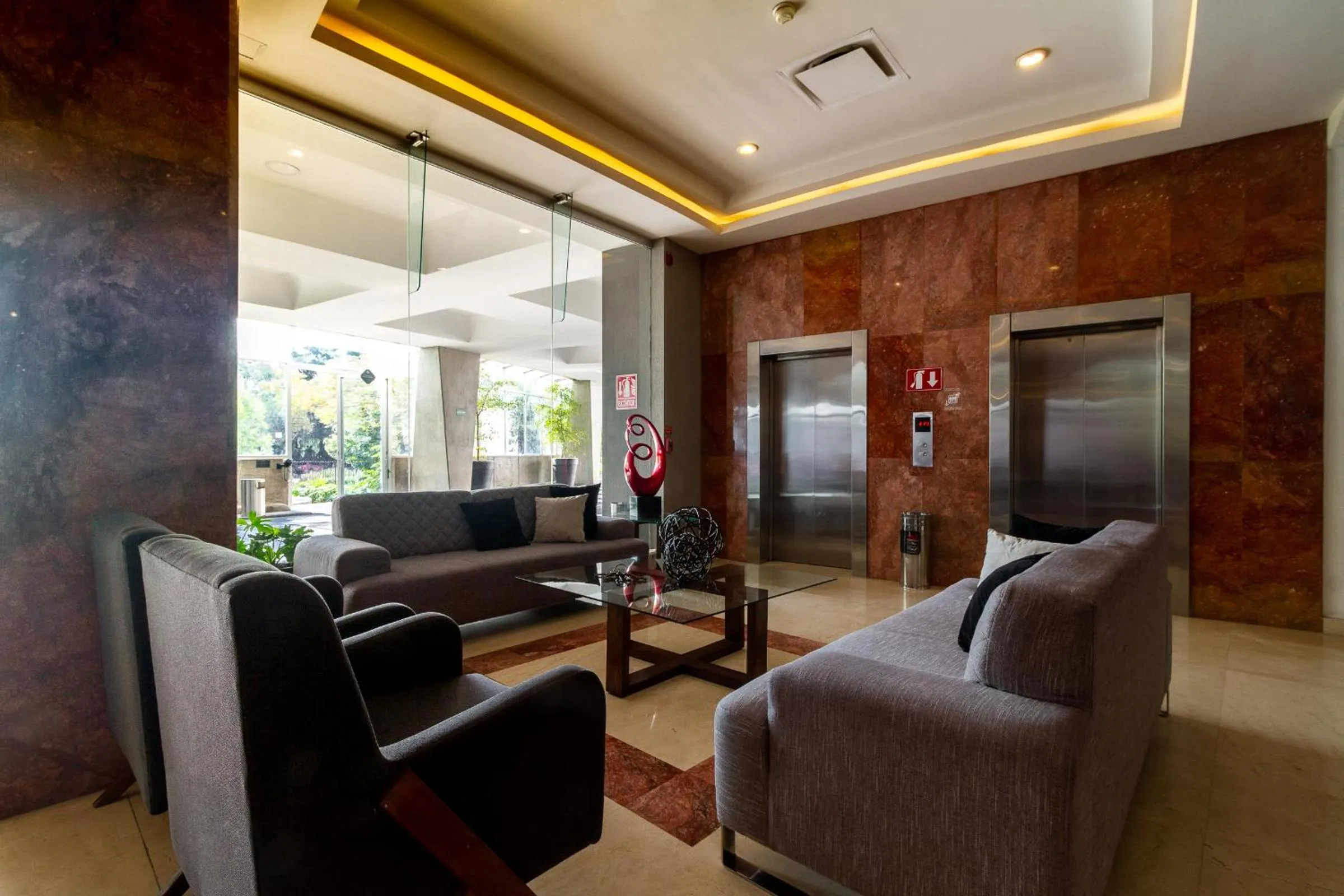 Lobby or reception in Ejecutivo Express Guadalajara Providencia - Av México