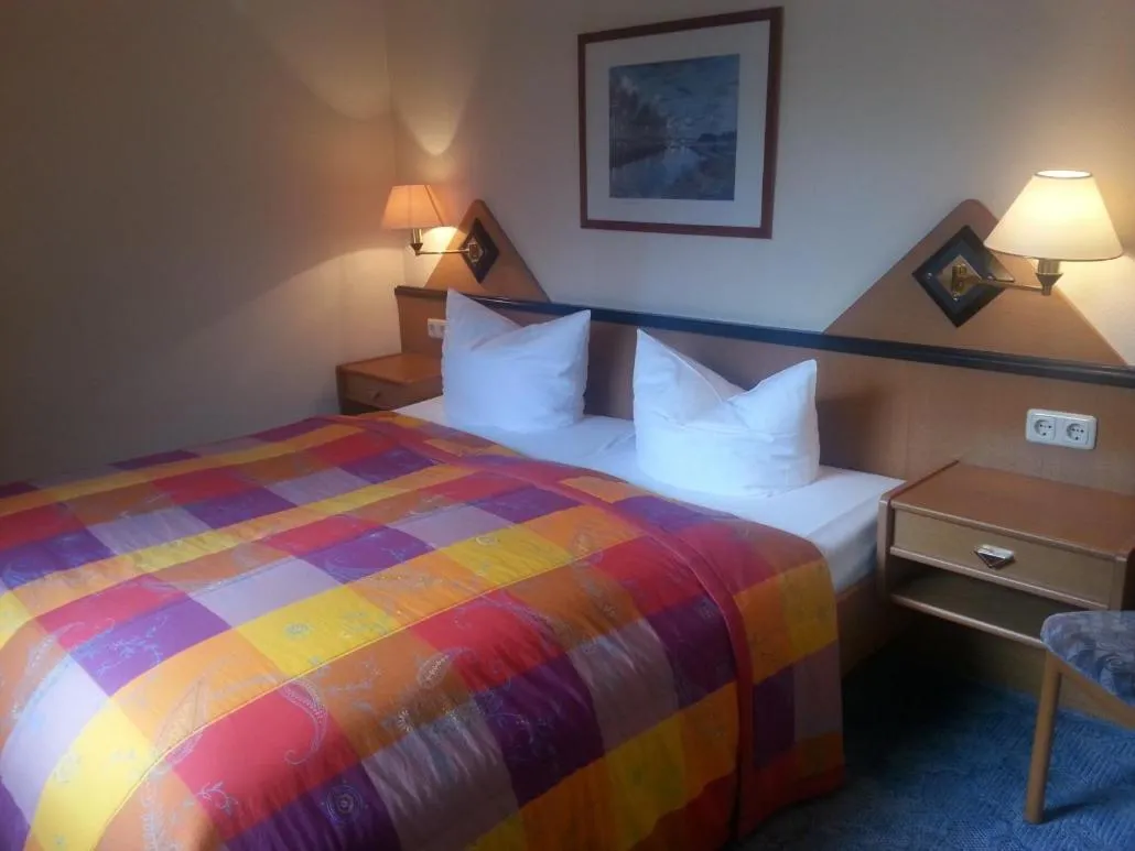 Bed in Hotel und Restaurant Sackwitzer Mühle