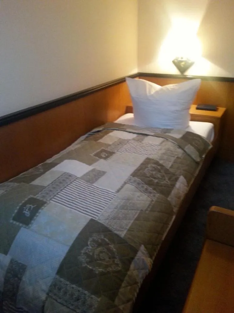 Bed in Hotel und Restaurant Sackwitzer Mühle