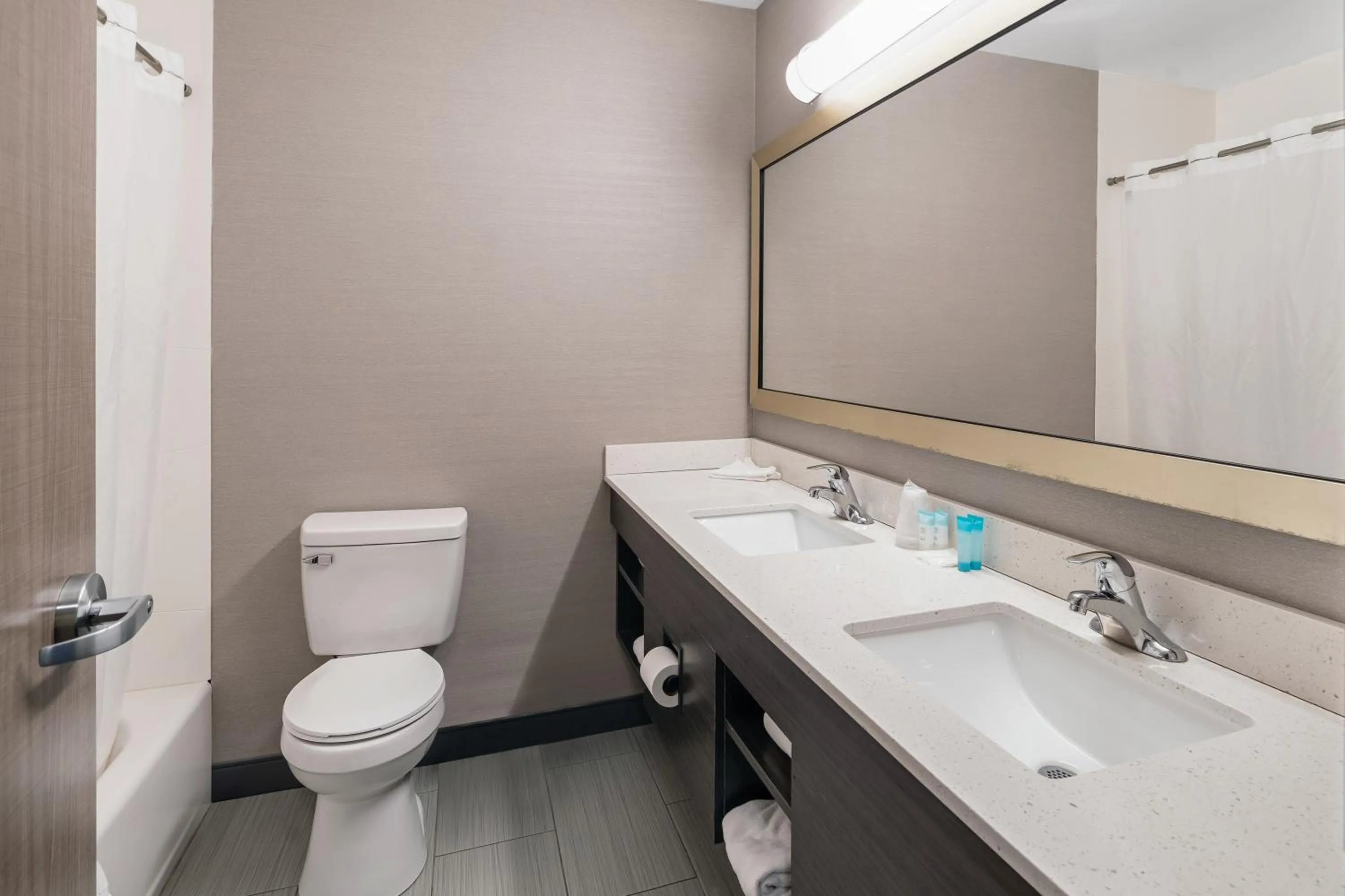 Toilet in Americas Best Value Inn Foxboro