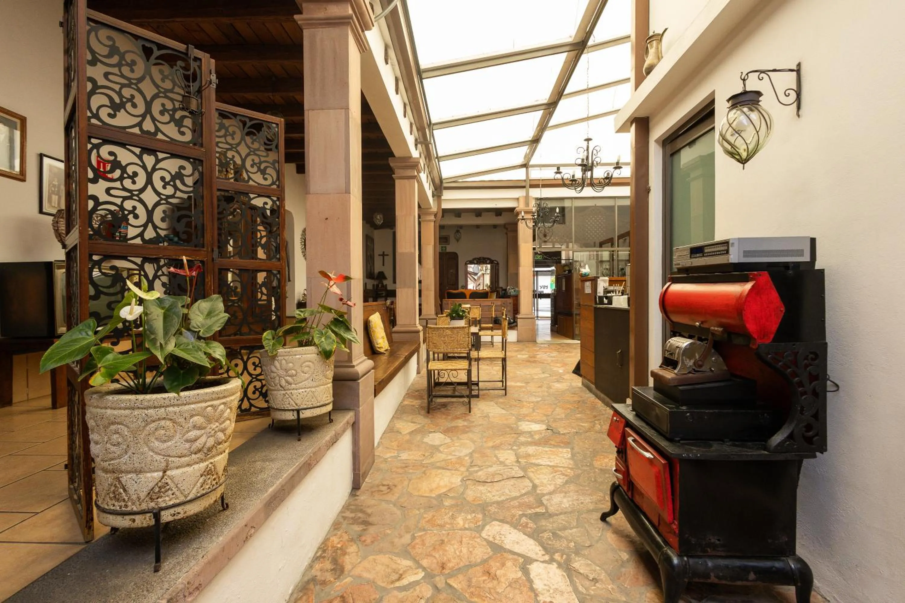 Garden view in Hotel-Boutique La Casa De Los Recuerdos