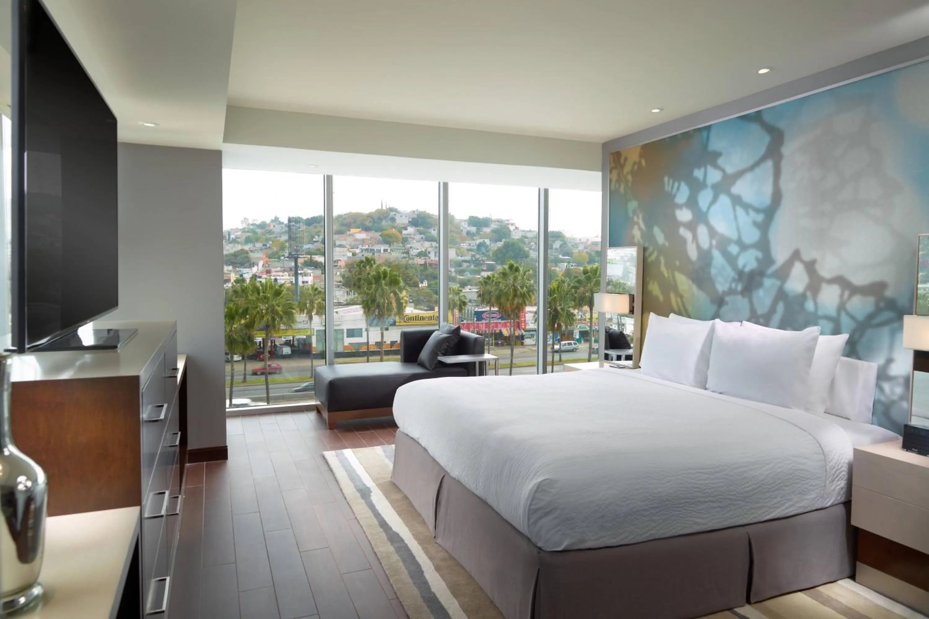 Bedroom, Bed in Courtyard by Marriott Queretaro