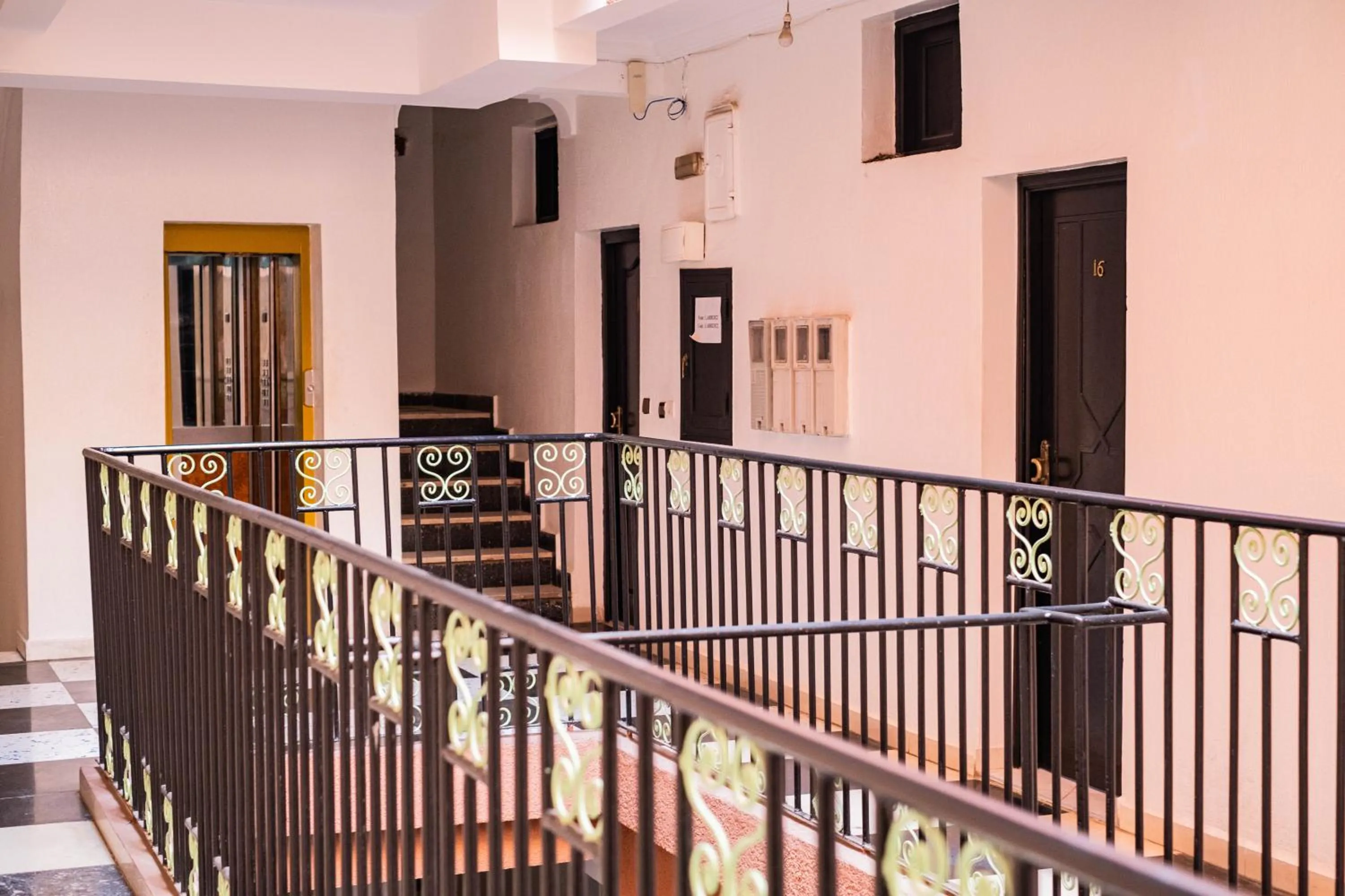 Balcony/Terrace in Apart Hotel Larbi