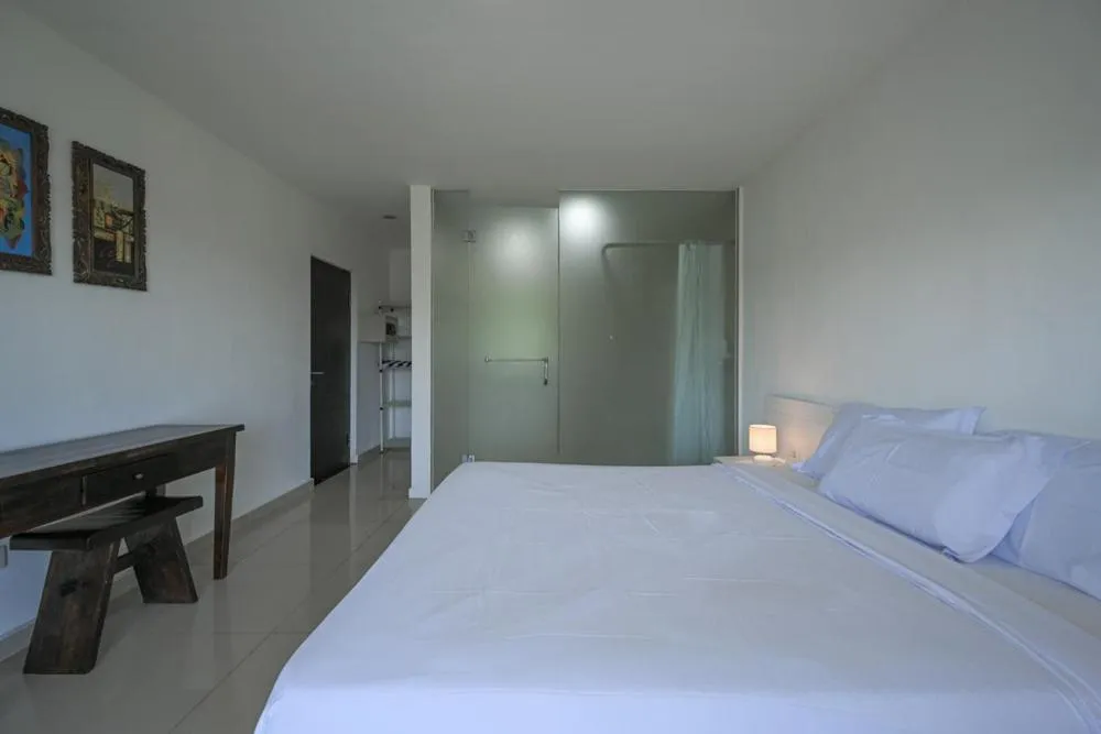 Bed in The Lavana Tresna Villa 7 Nusa Dua