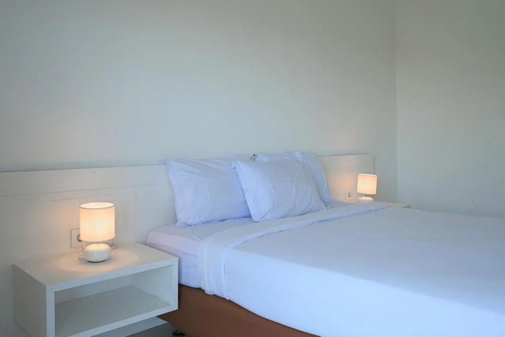 Bed in The Lavana Tresna Villa 7 Nusa Dua