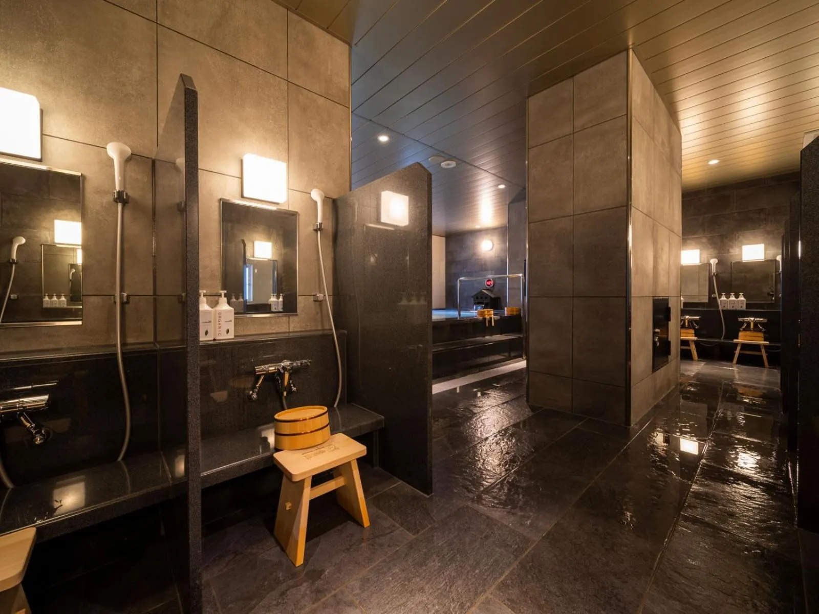 Public Bath in Super Hotel Shinyokohama