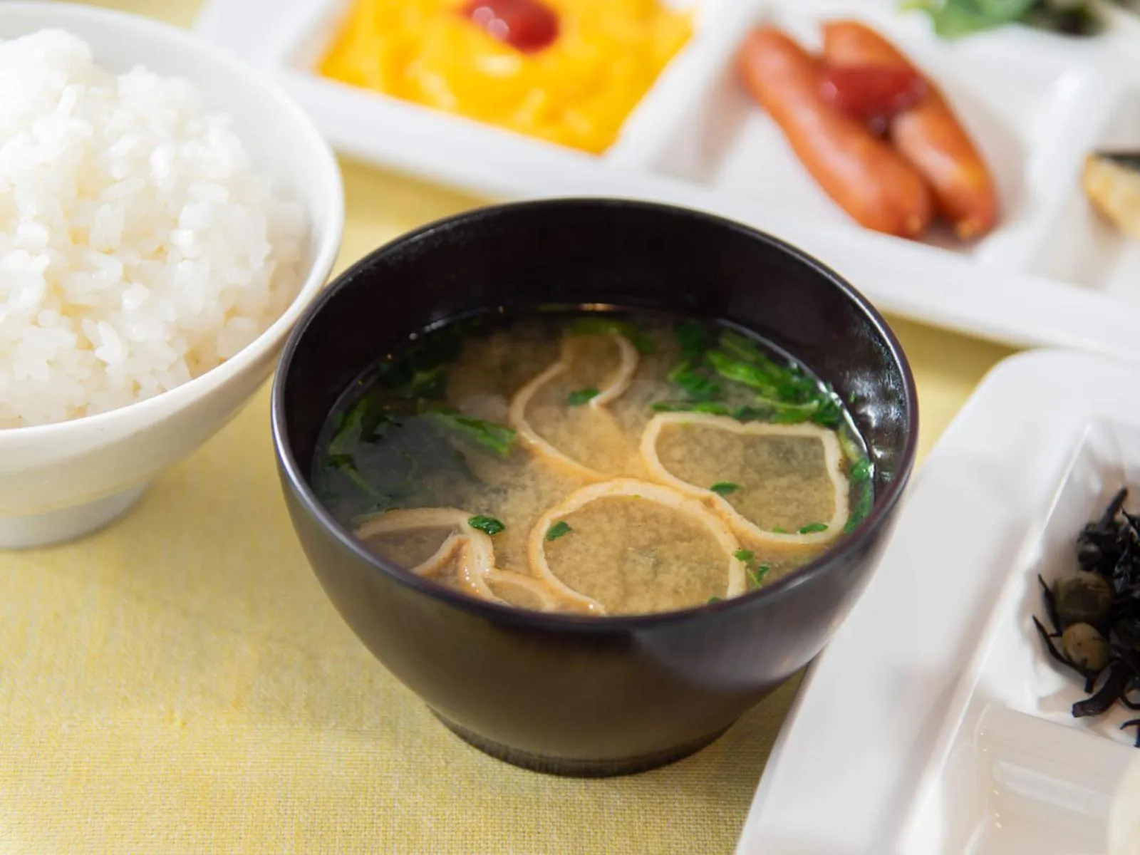 Food close-up in Super Hotel Shinyokohama