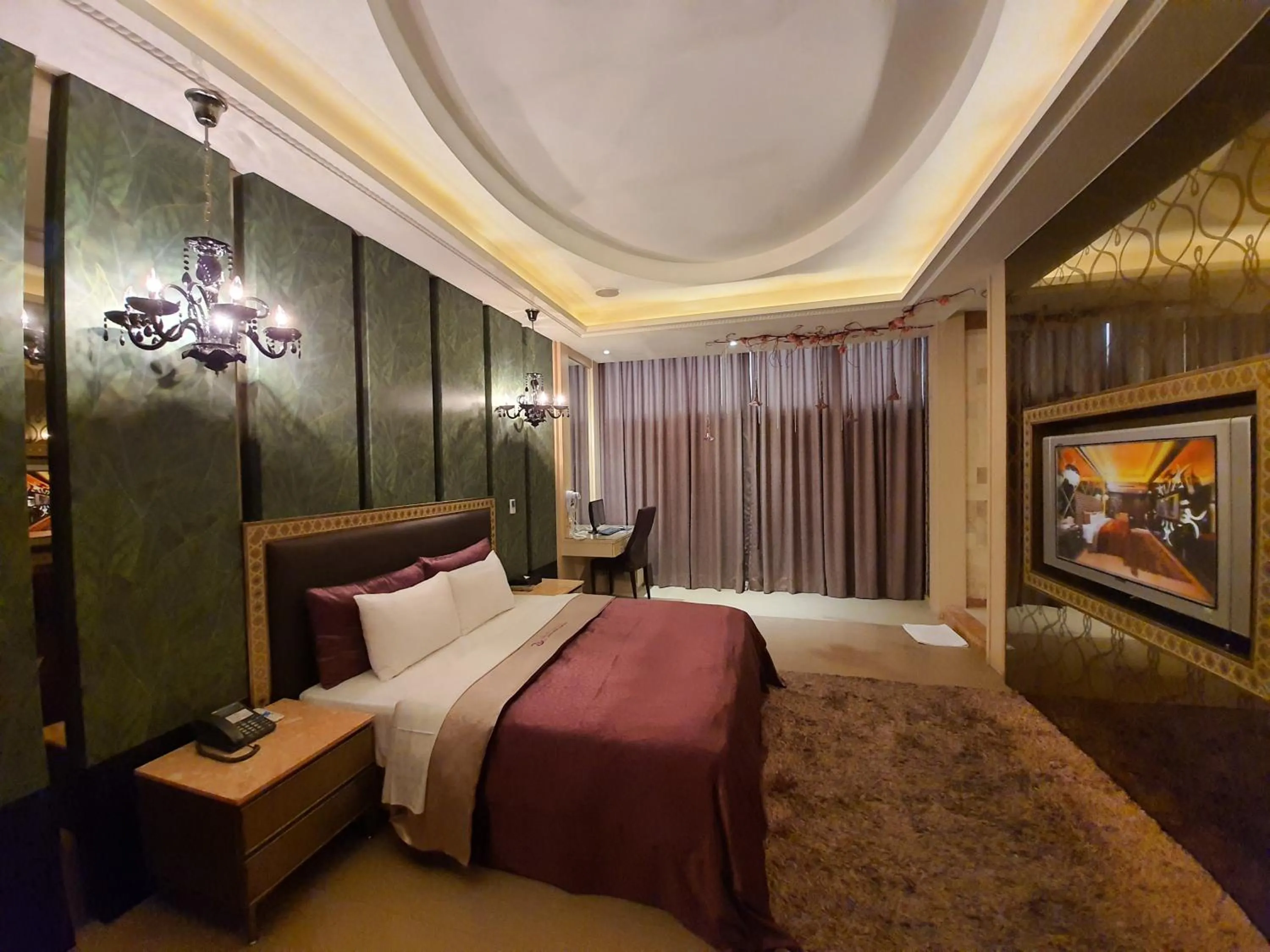 Photo of the whole room, Bed in Jinsha Motel