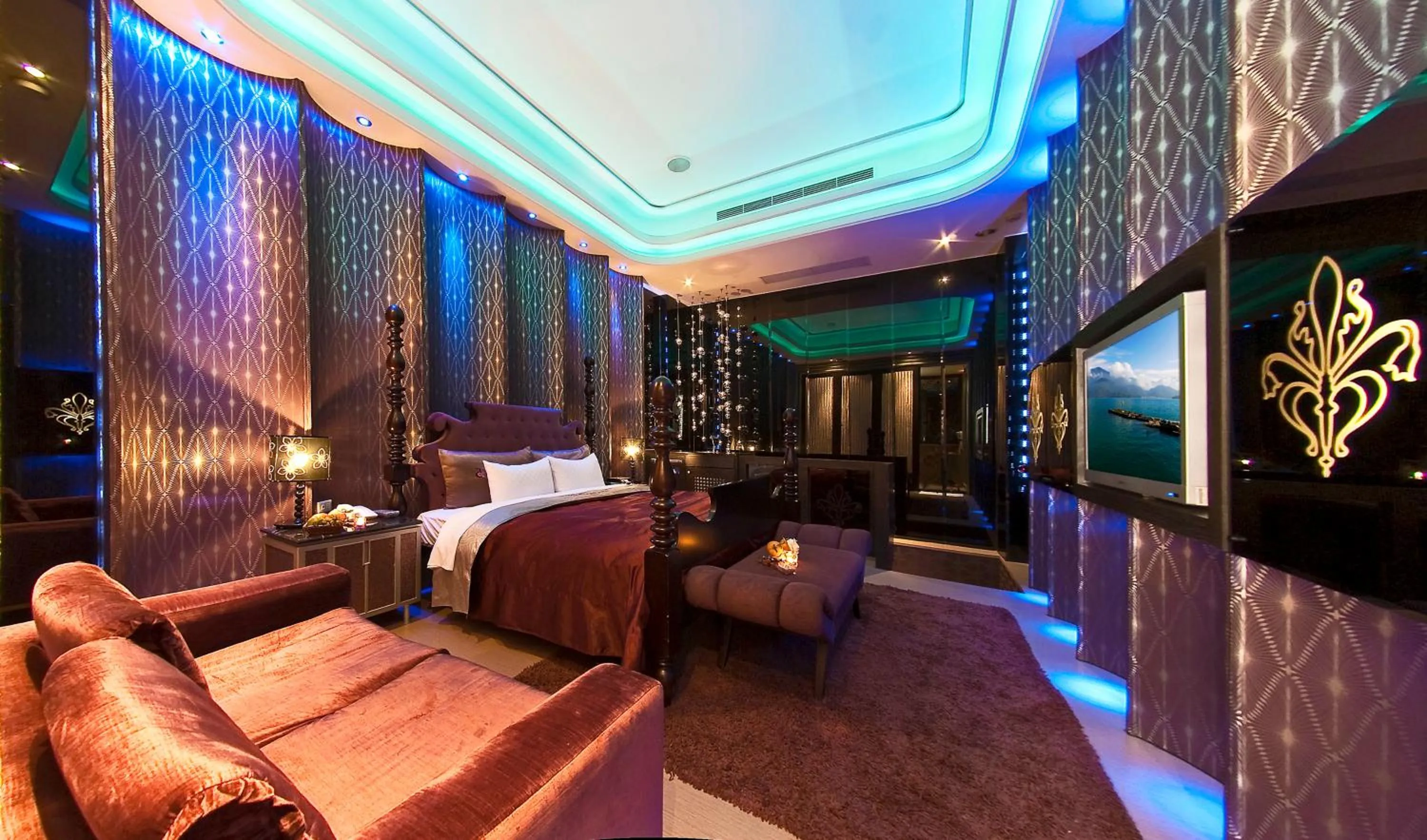 Photo of the whole room, Bed in Jinsha Motel