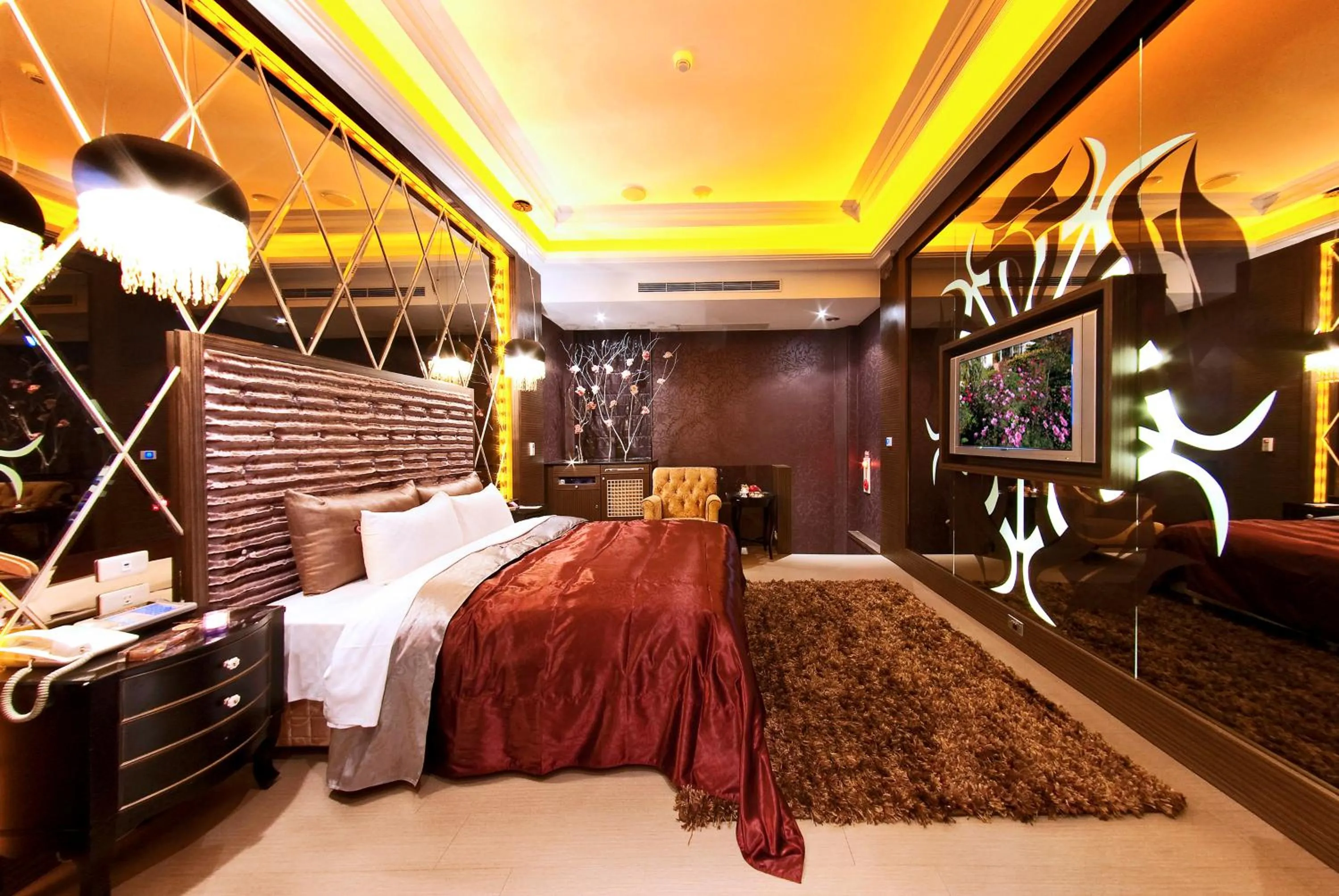 Photo of the whole room, Bed in Jinsha Motel