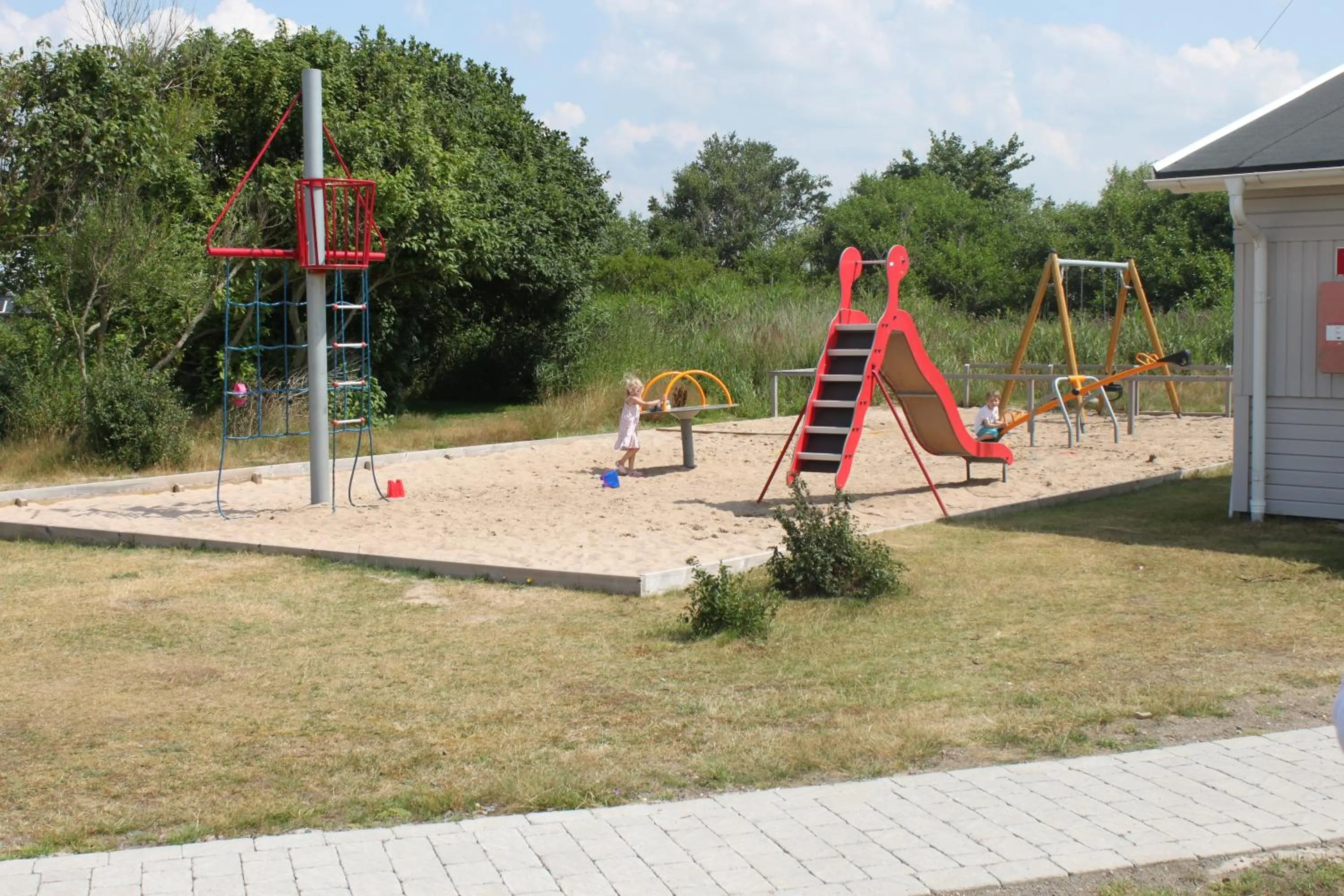 Children play ground in Apelvikstrand