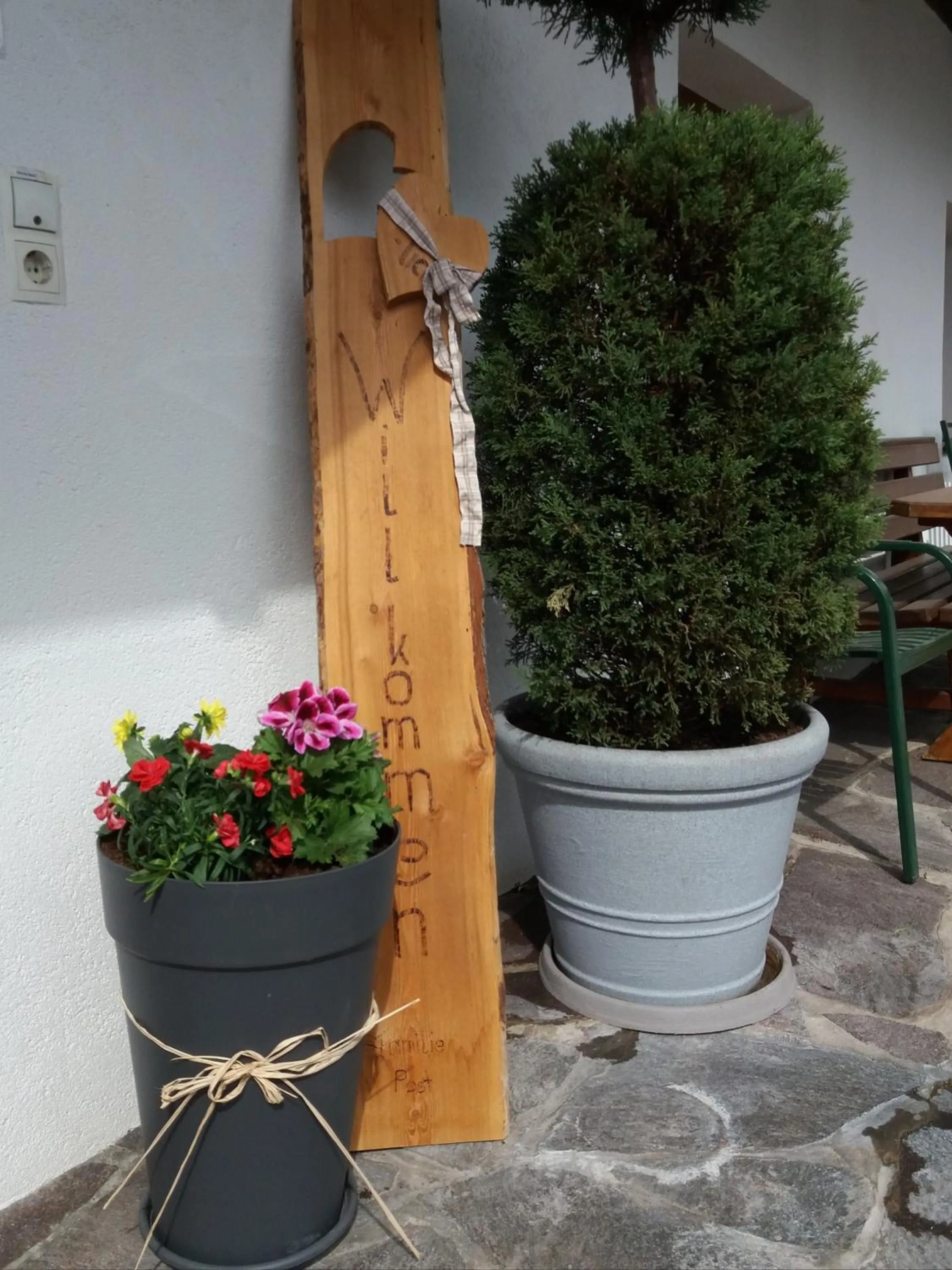 Facade/entrance in Pension Sonnenhof