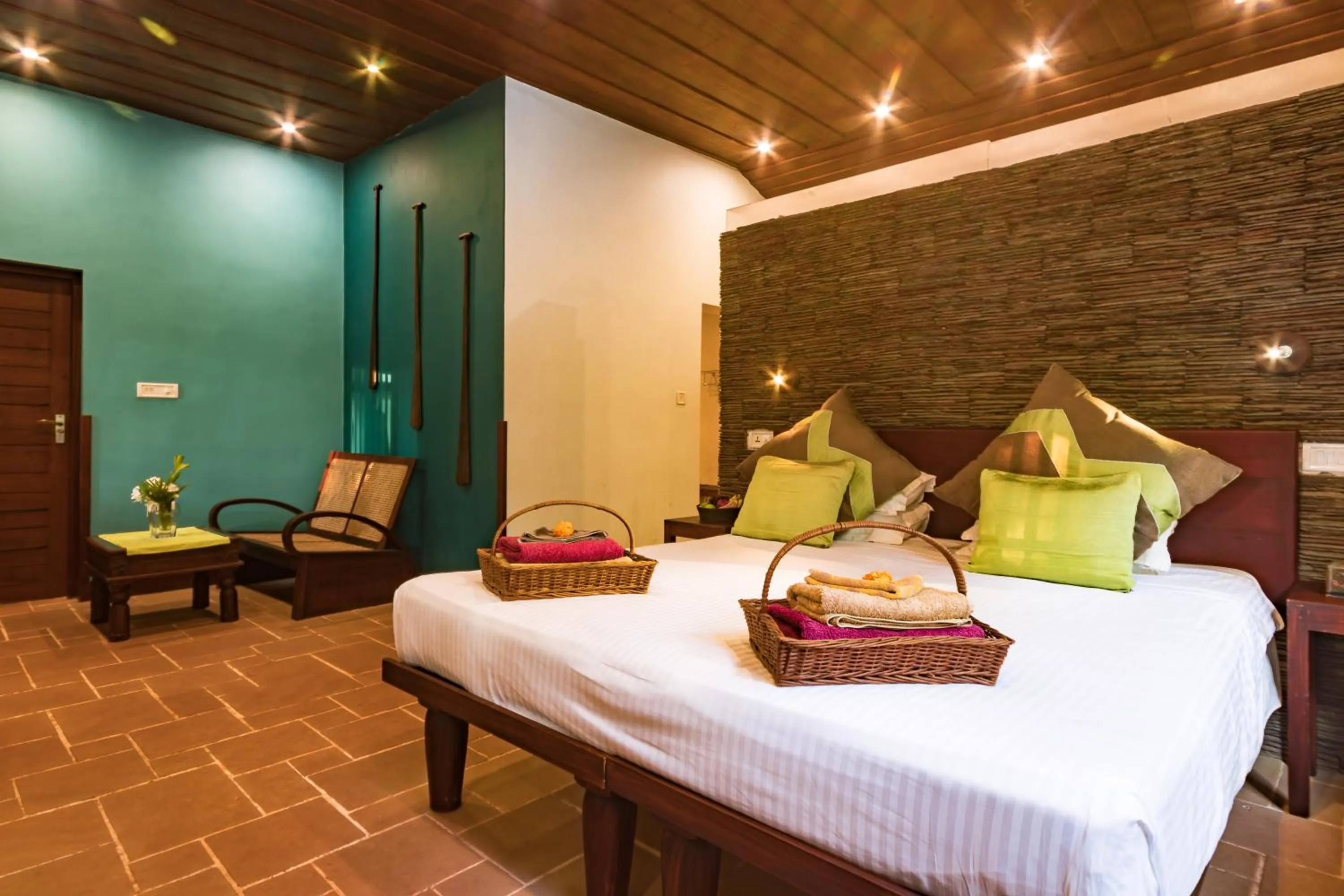 Bed in Amritara A Beach Symphony