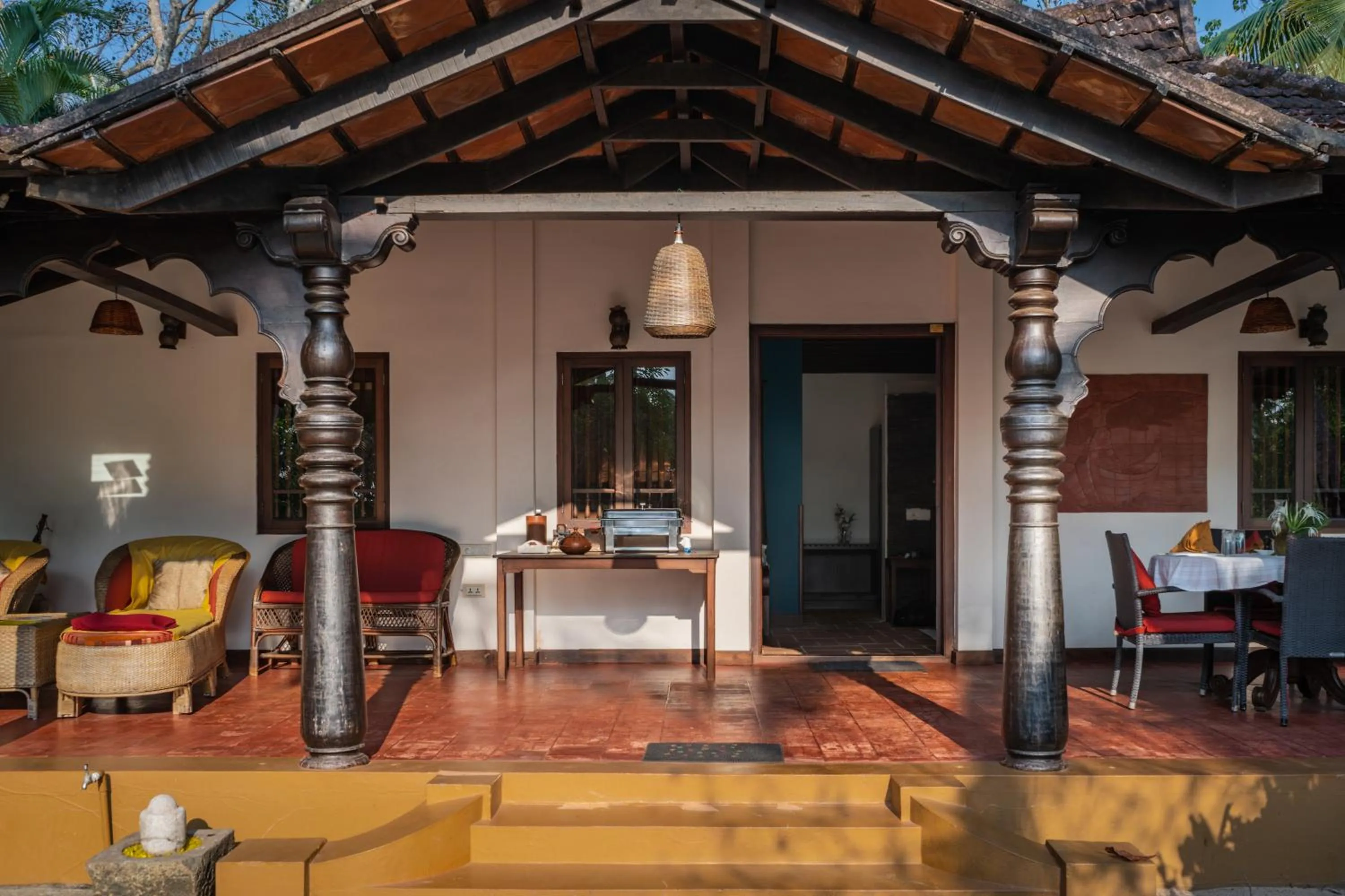 Seating area in Amritara A Beach Symphony