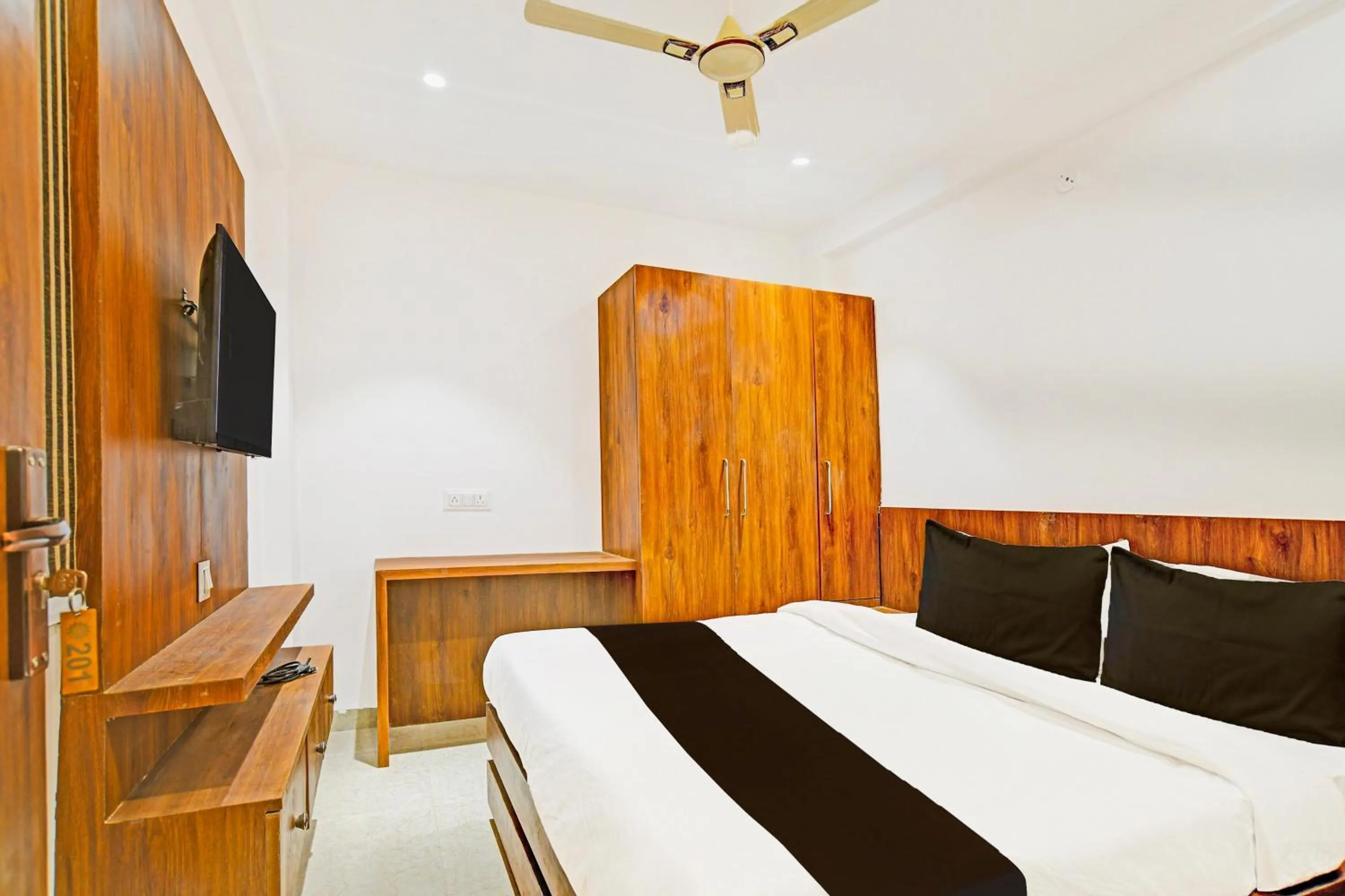 Bedroom in Hotel O Delight Stay