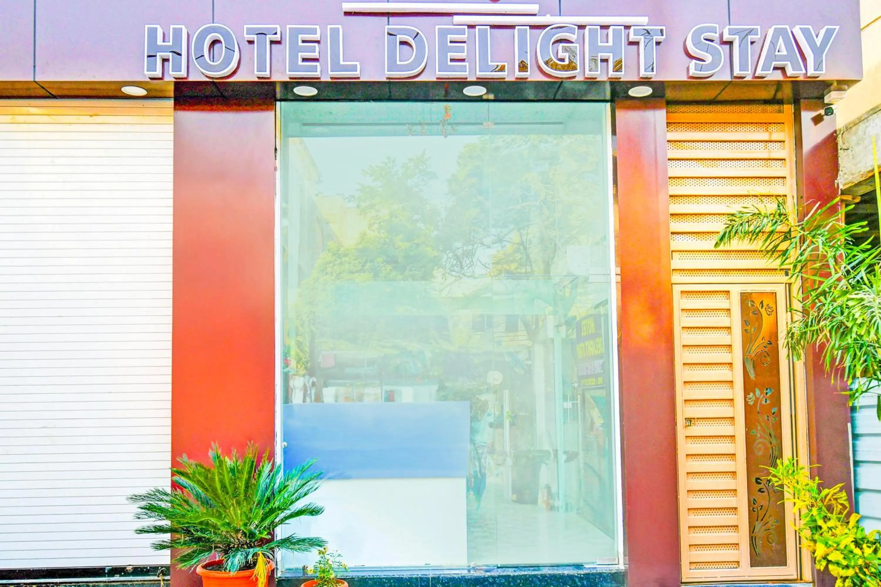 Facade/entrance in Hotel O Delight Stay