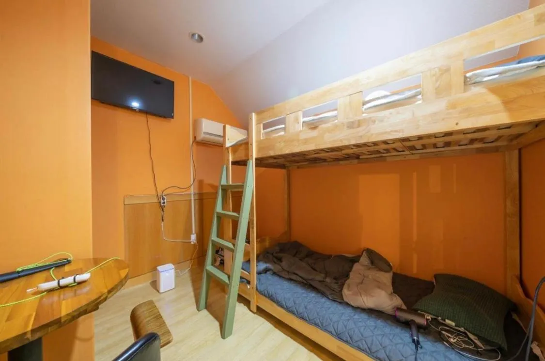 Bed in Halla guest house