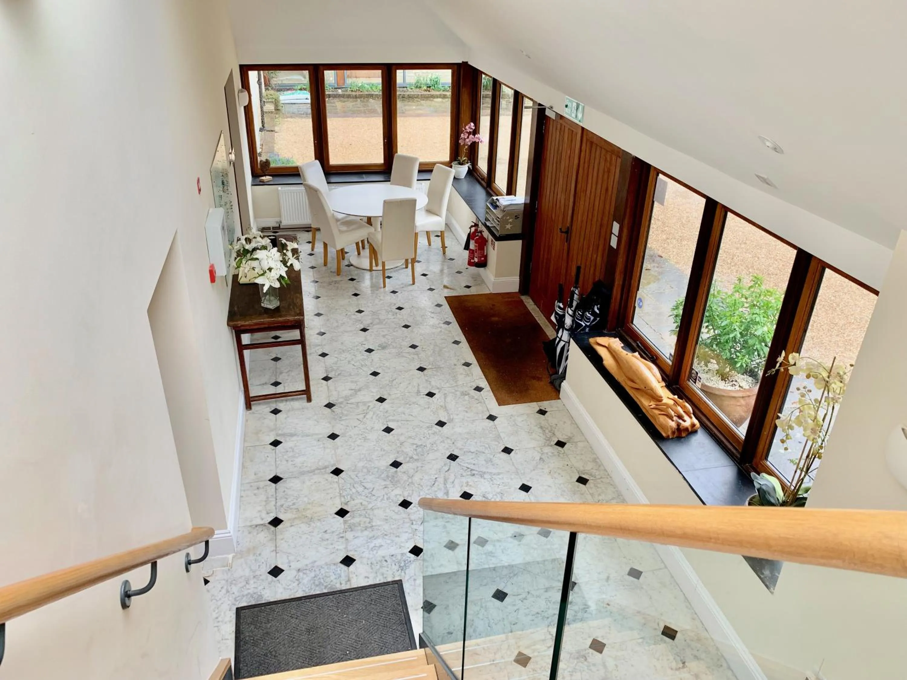 Lobby or reception in The Lighthouse