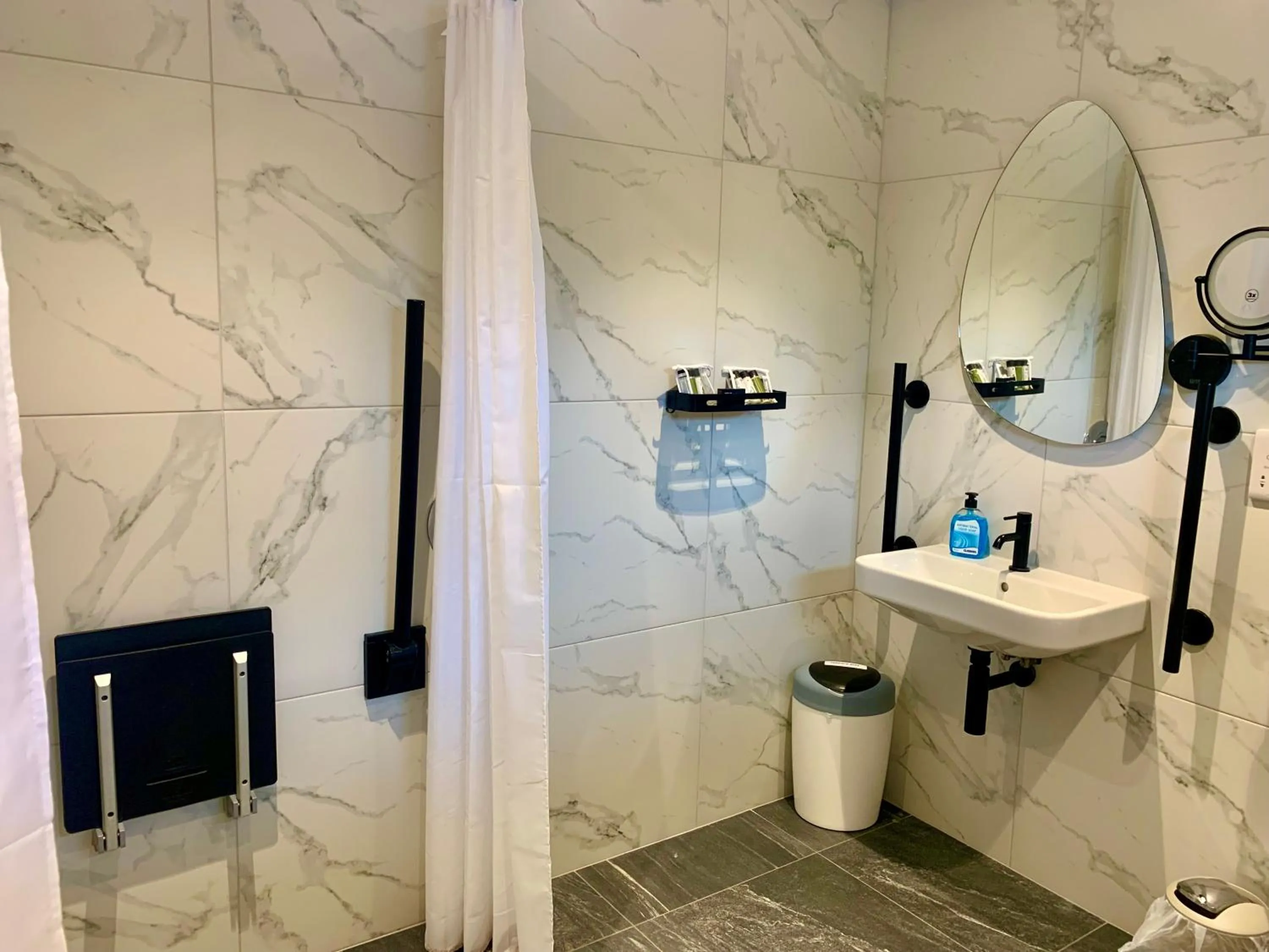 Shower in The Lighthouse