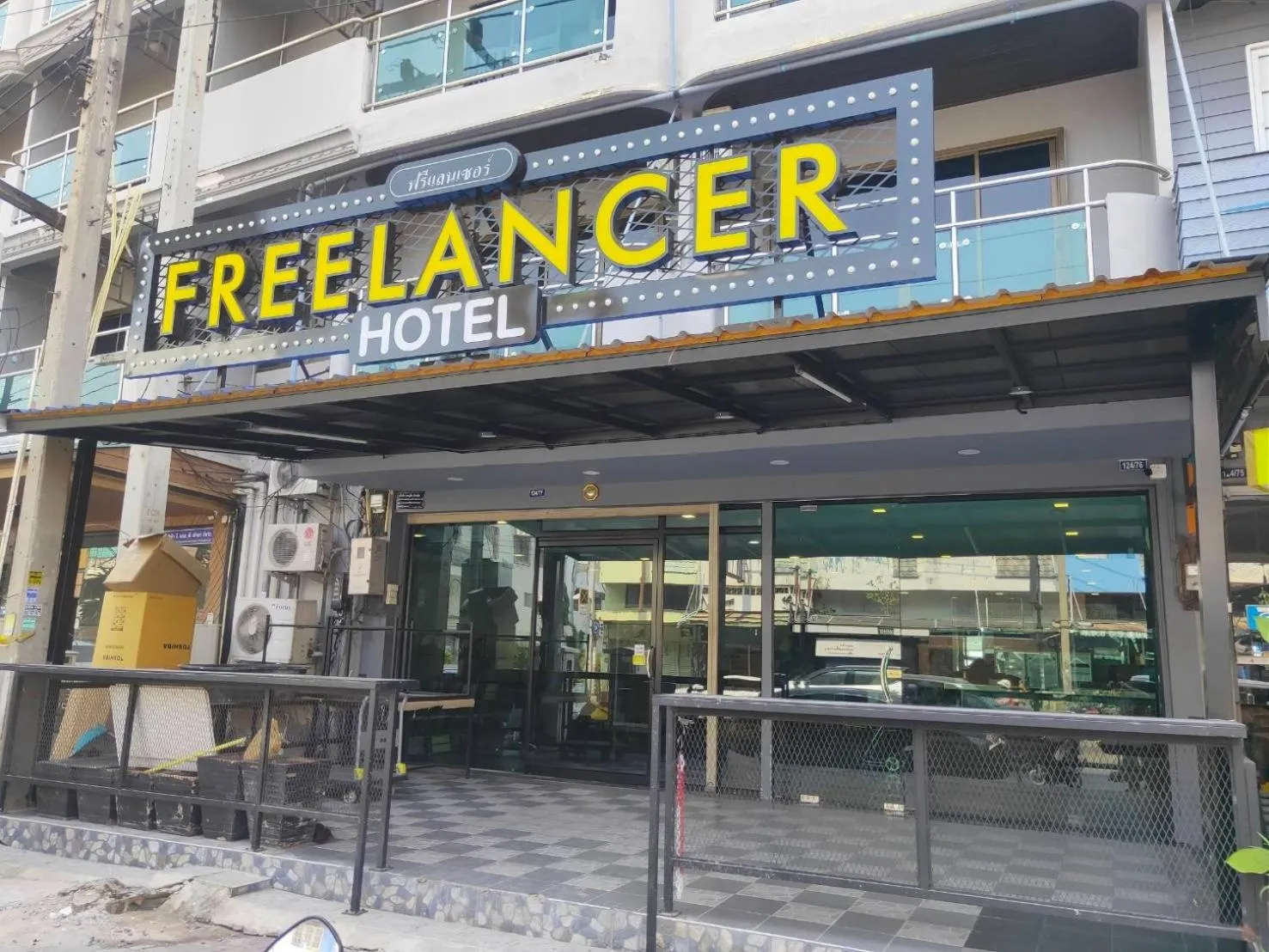 Property building in The Freelancer Hotel