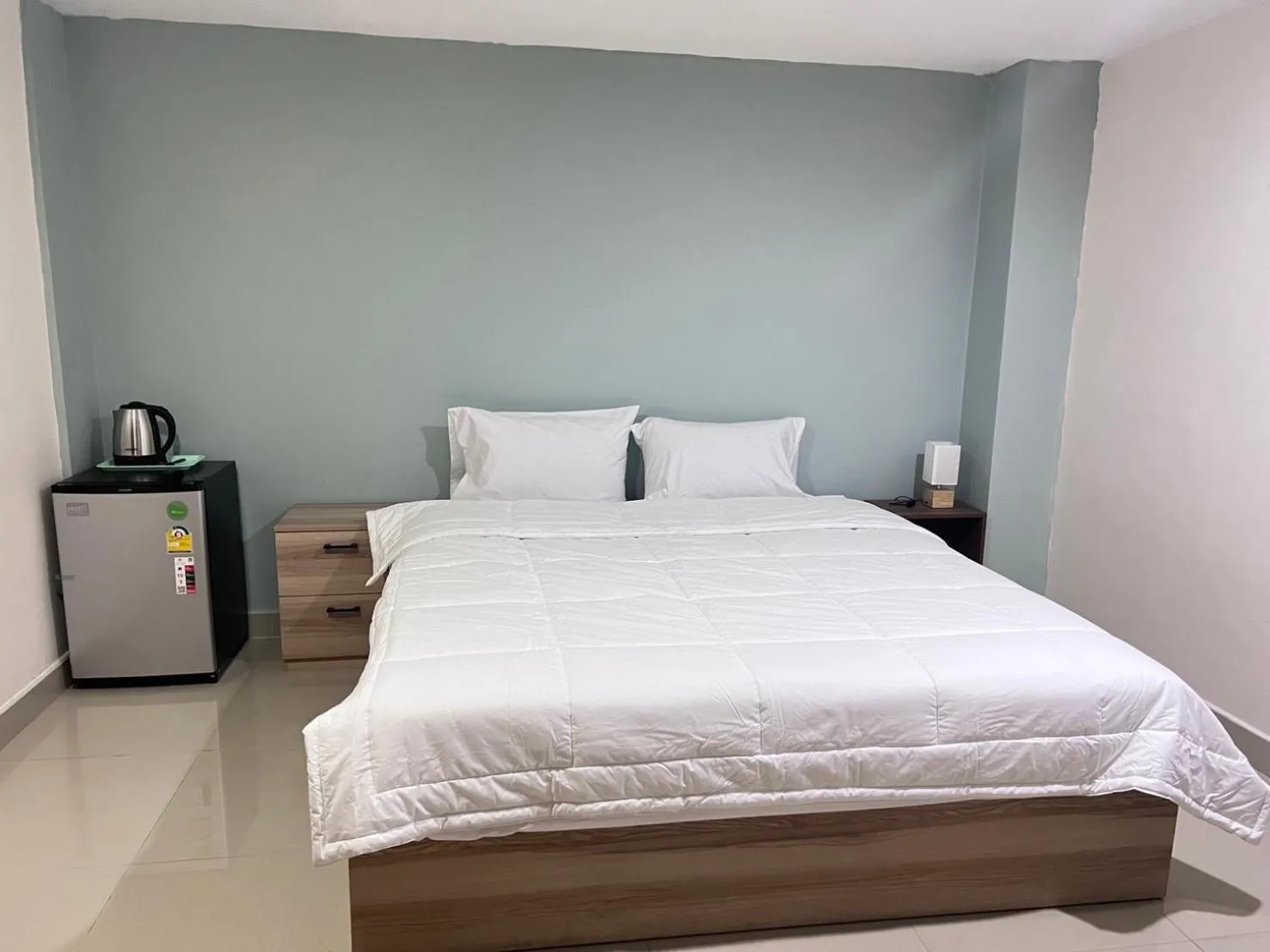 Bed in The Freelancer Hotel