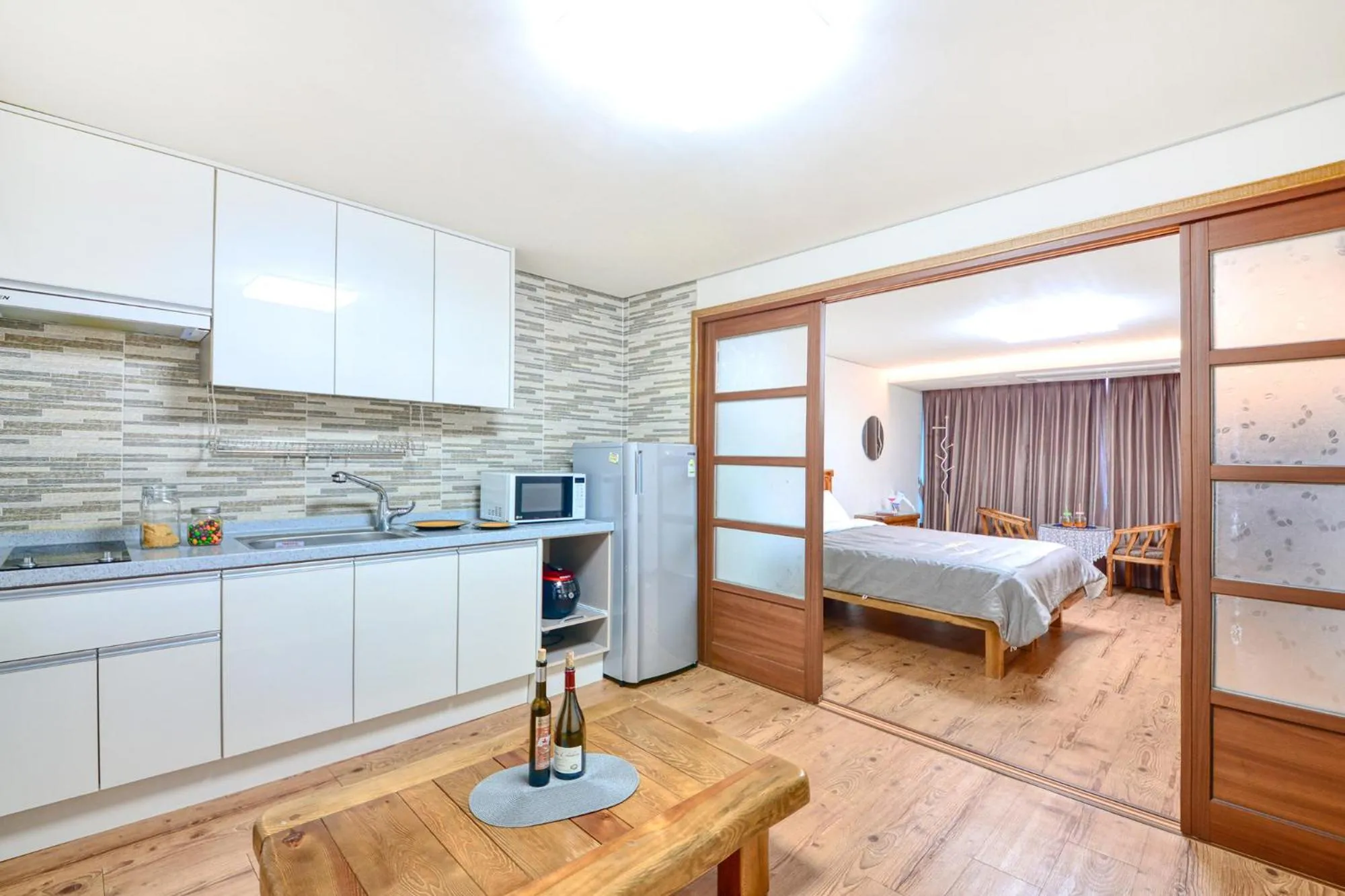 Bed in The Raon Pension