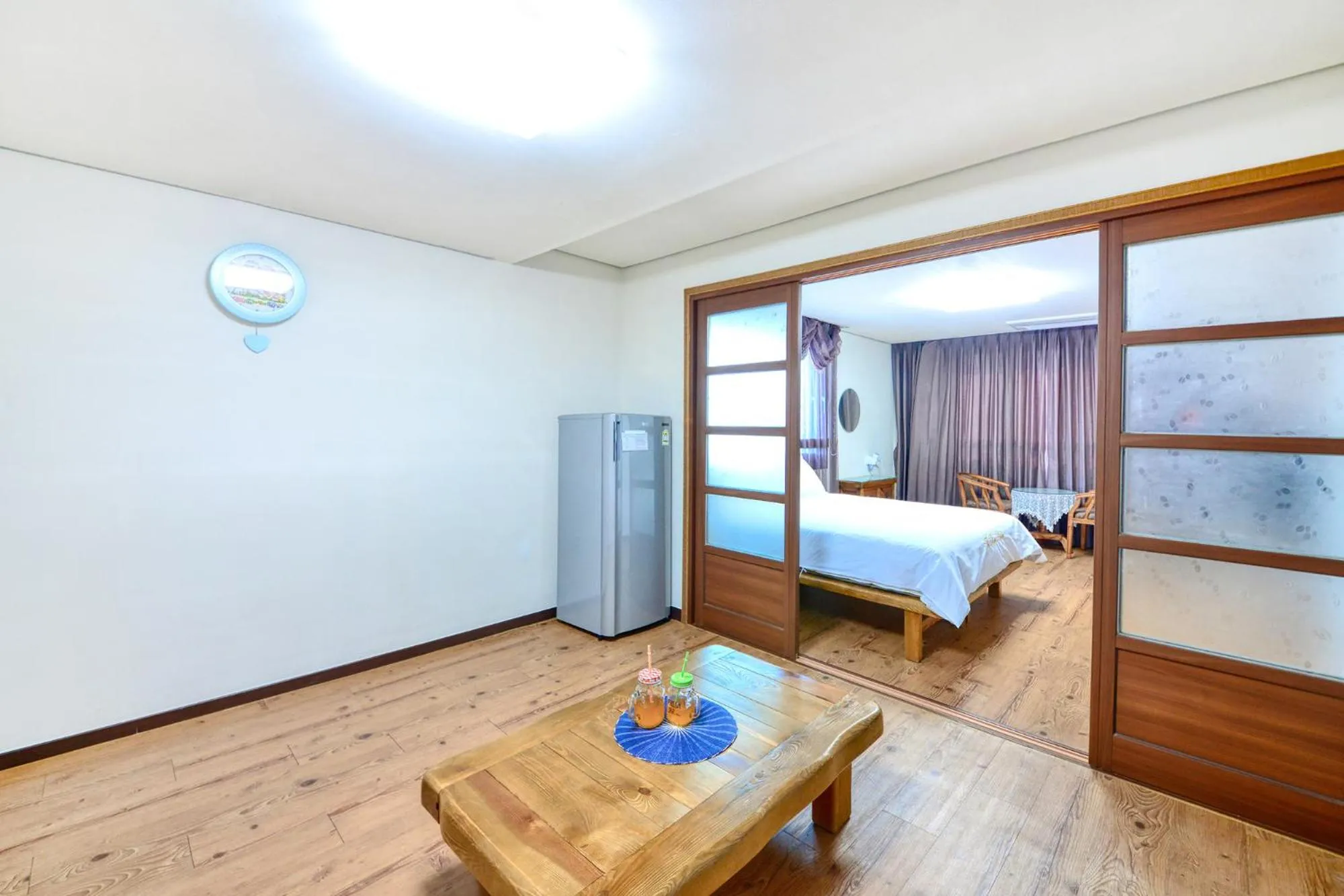 Bed in The Raon Pension