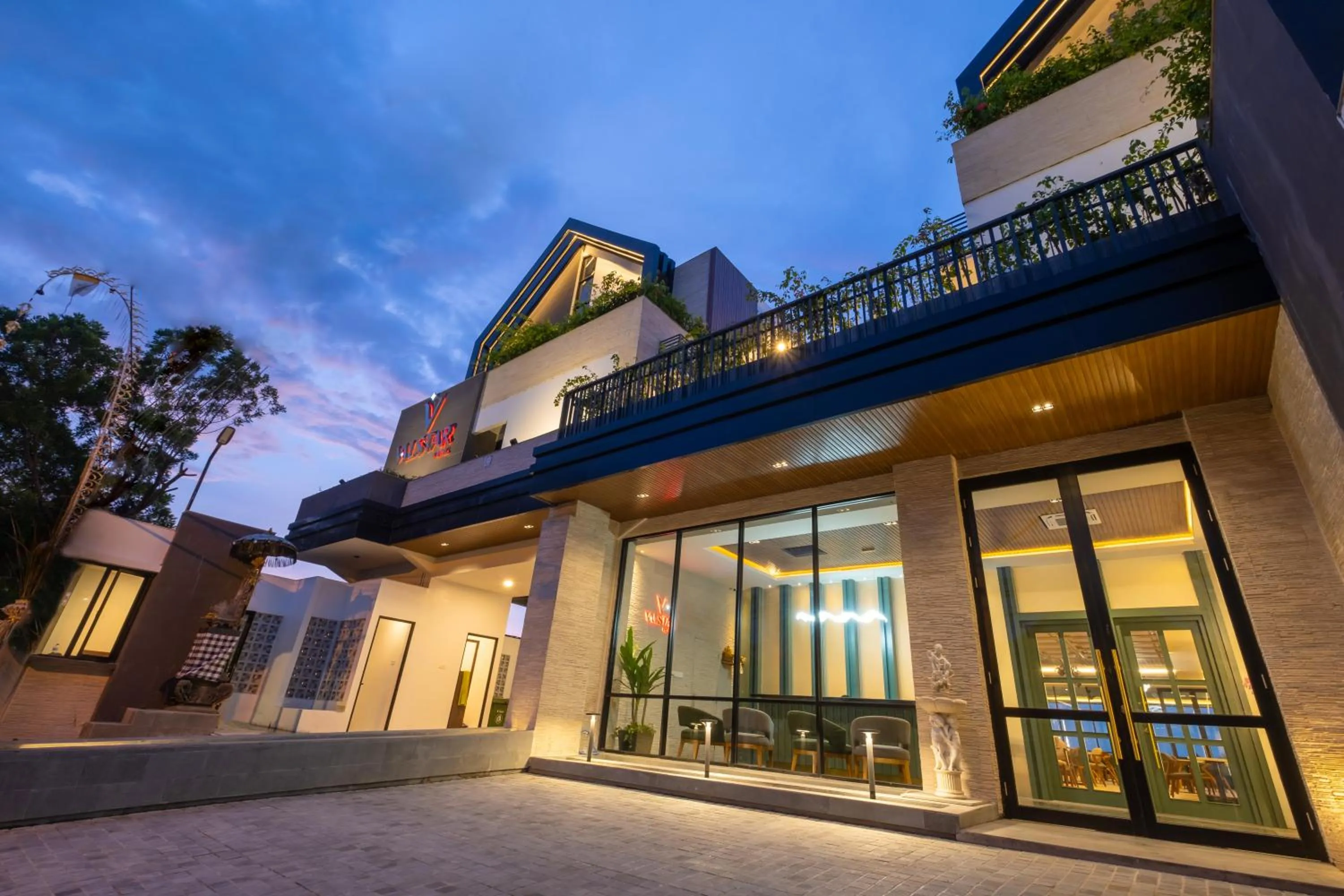 Property building in ValStar Hotel Canggu
