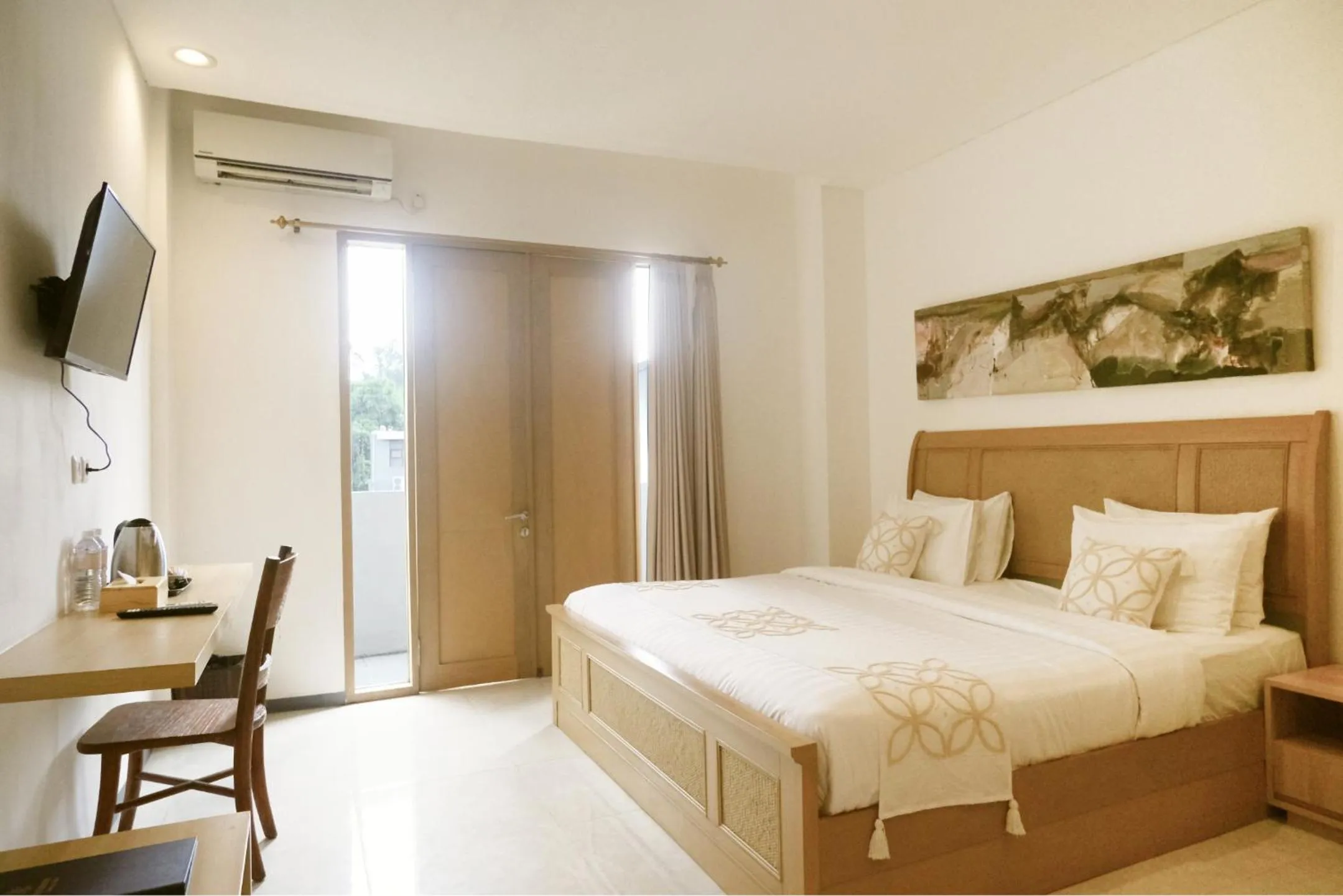 Bed in ME Rooms Ubud by ME Villas