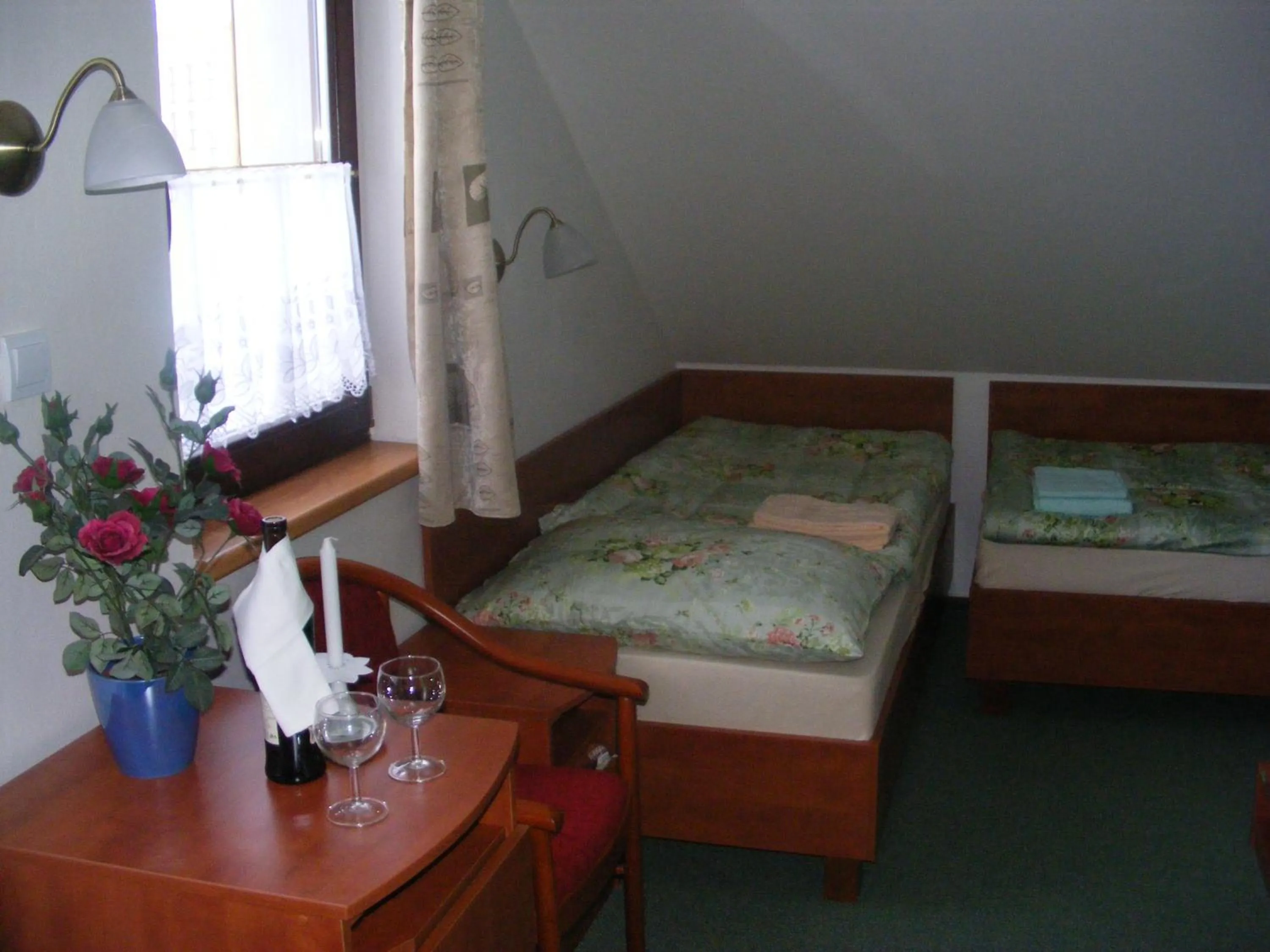 Bed in Penzion Fantasy - restaurant