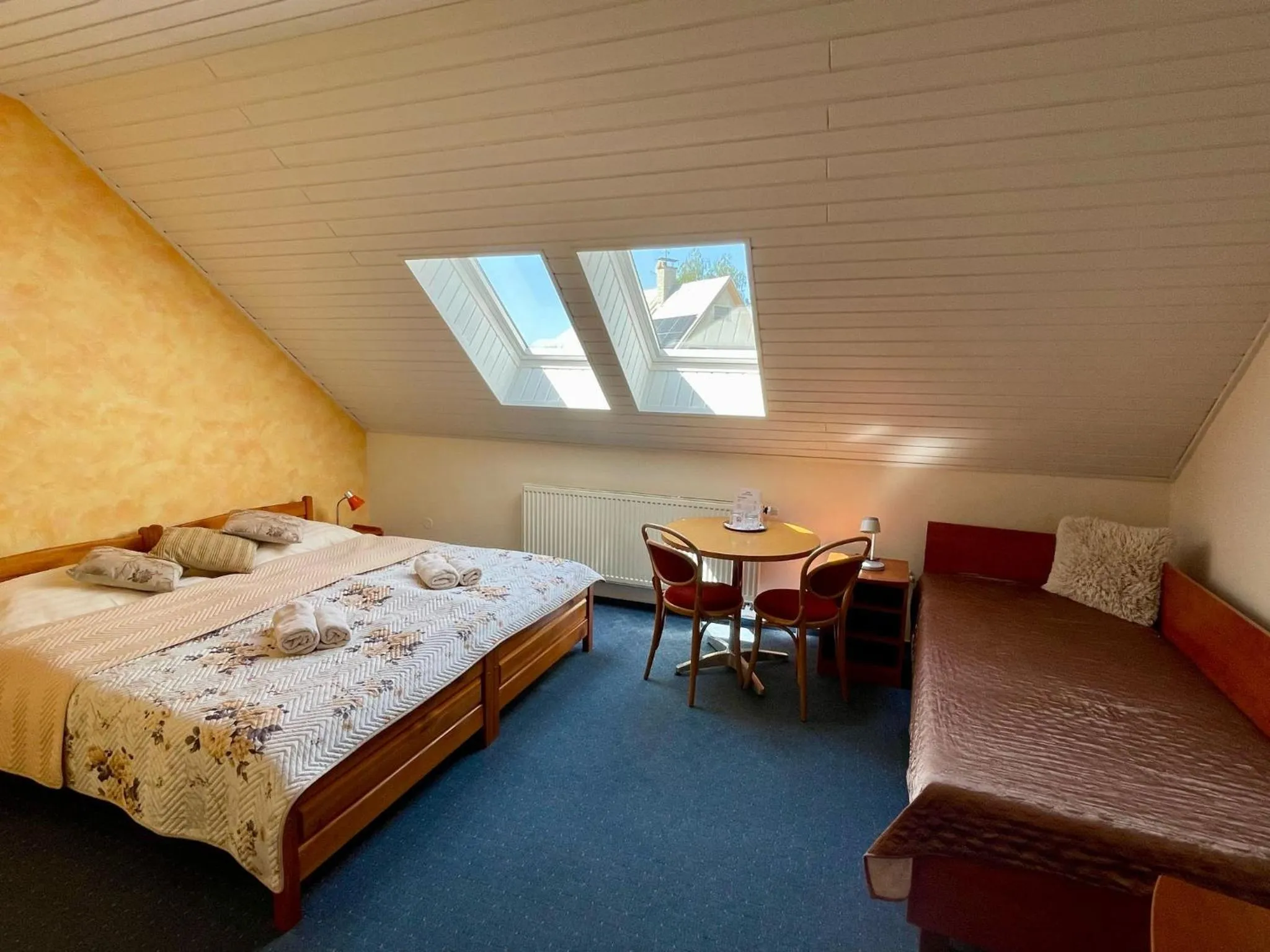 Bed in Penzion Fantasy - restaurant