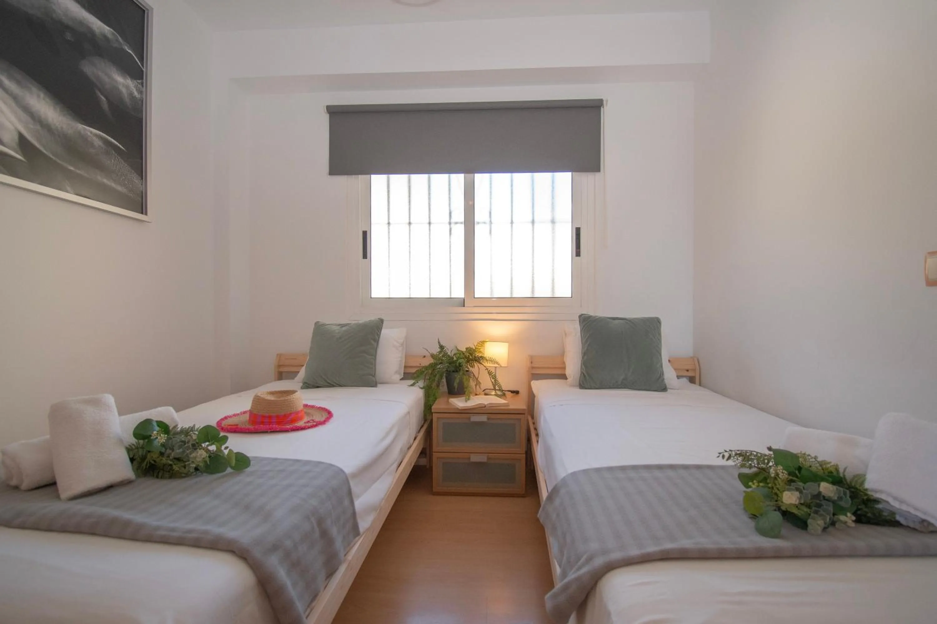 Bedroom, Bed in Cambural Beach Apartment - Happy Rentals
