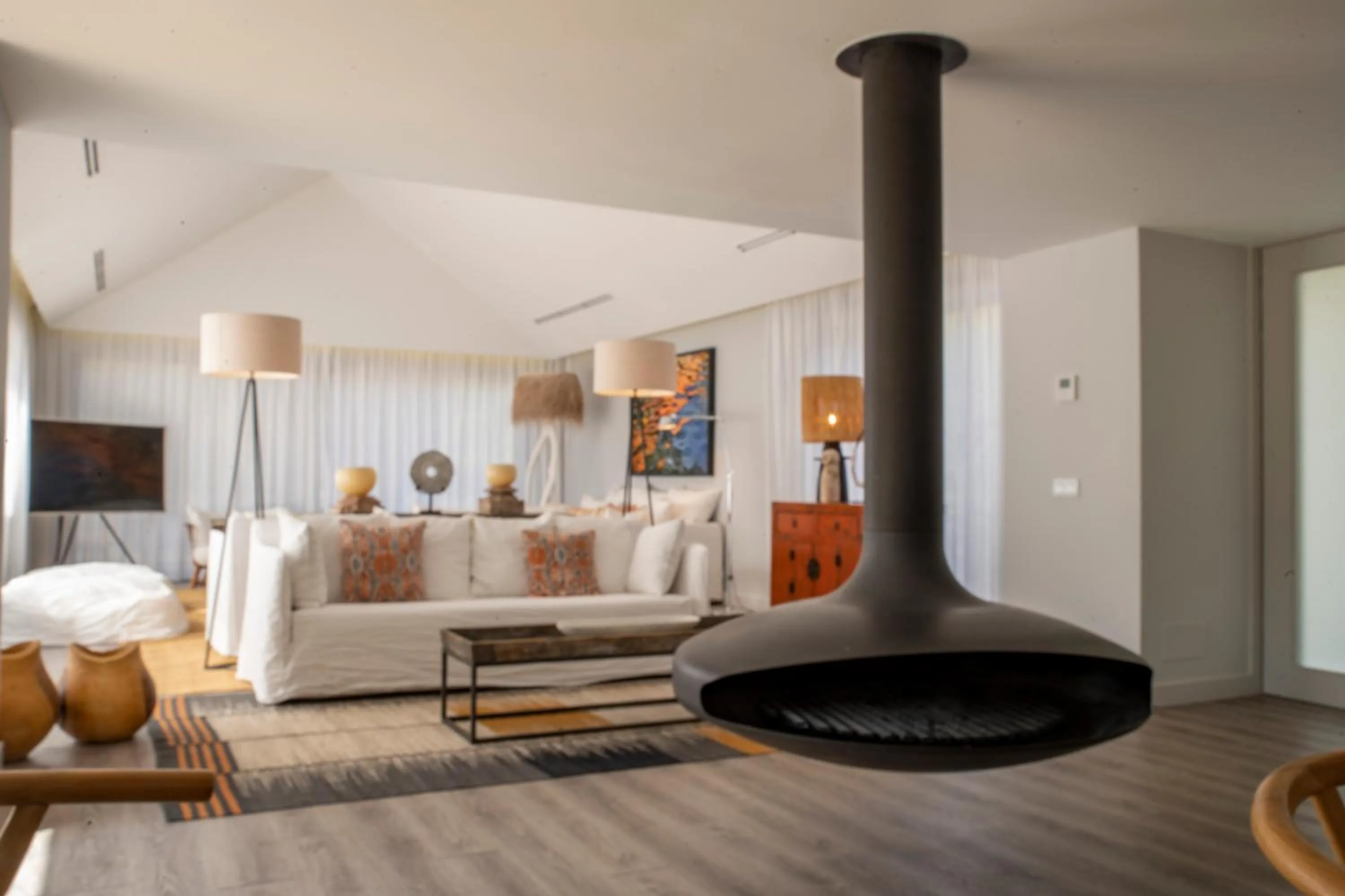 Living room in Sublime Comporta Country Retreat & SPA