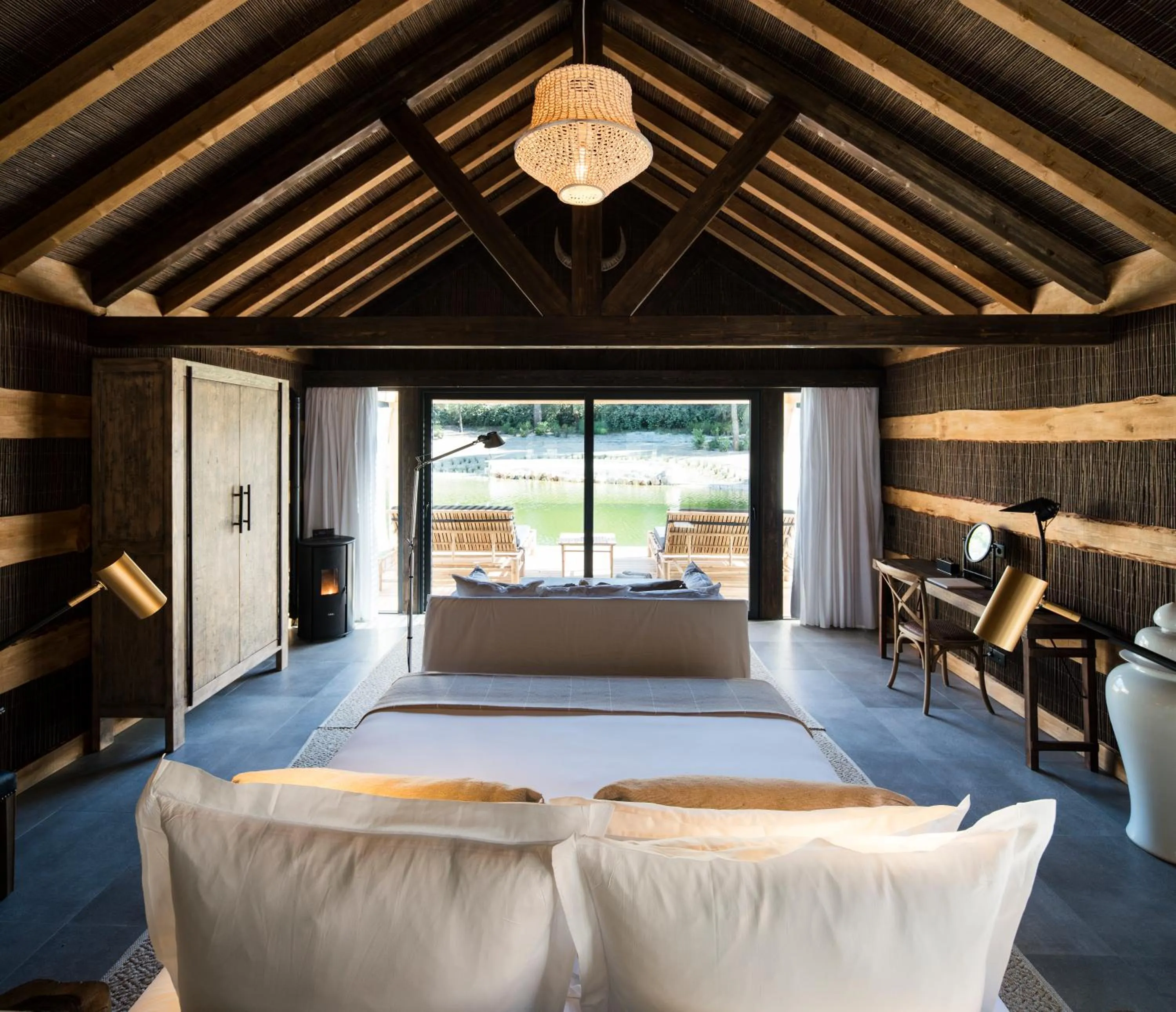 Bed in Sublime Comporta Country Retreat & SPA
