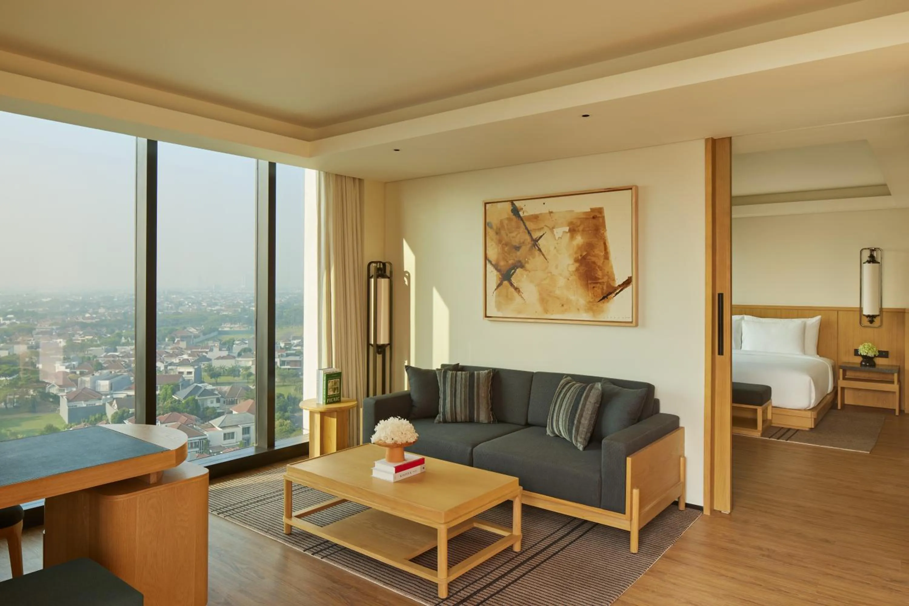 Living room in Hotel Tentrem Jakarta