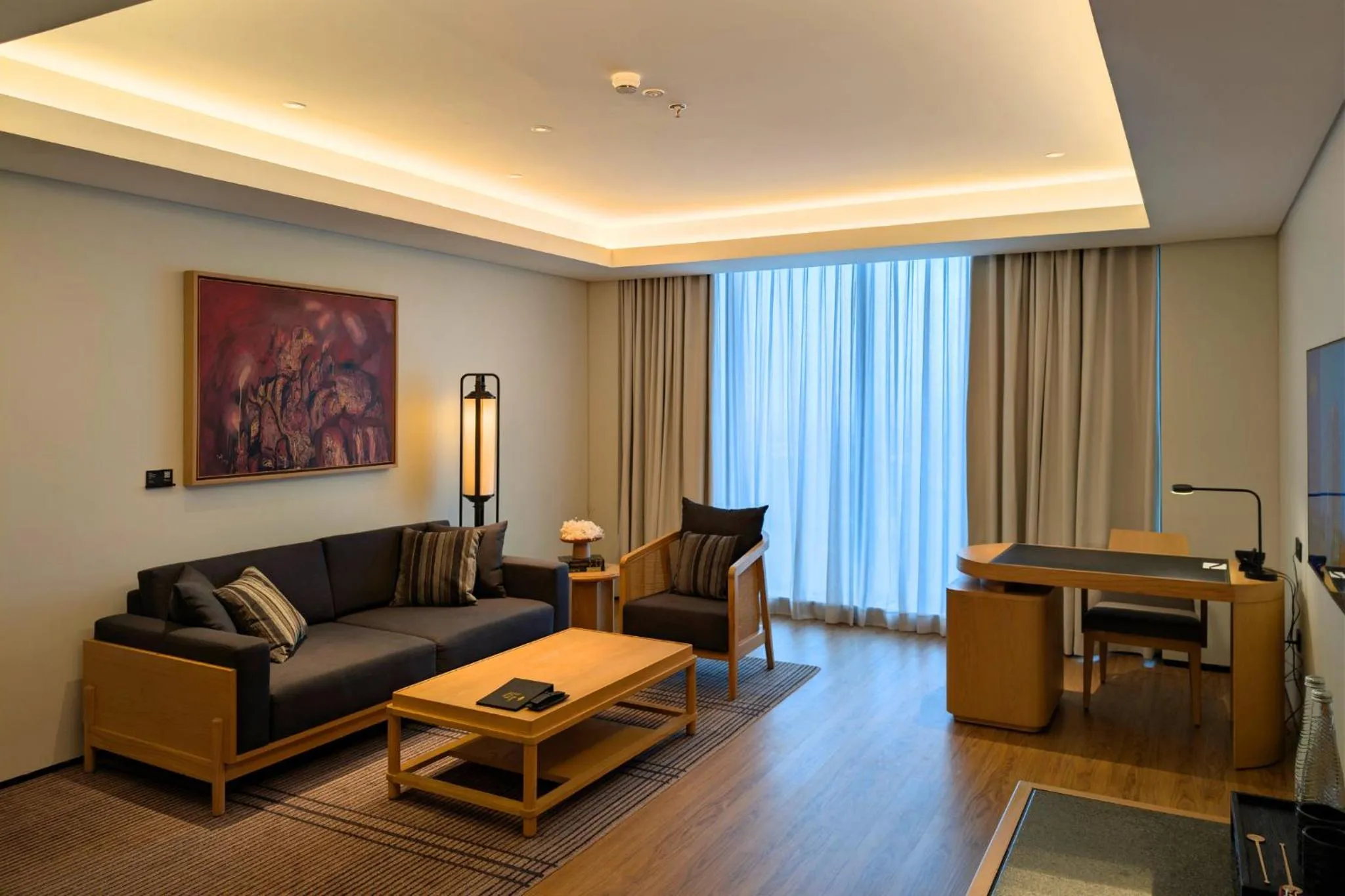 Living room in Hotel Tentrem Jakarta