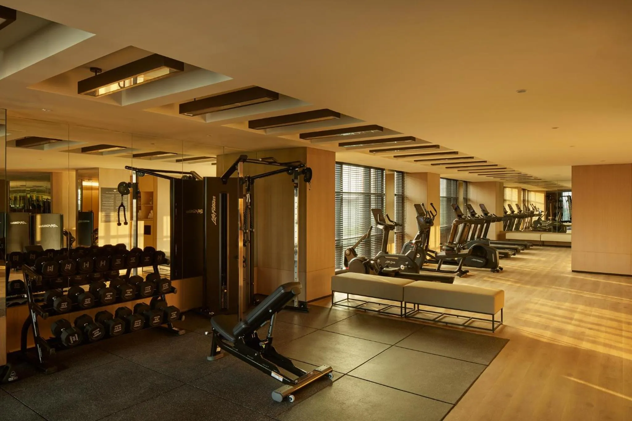Fitness centre/facilities in Hotel Tentrem Jakarta