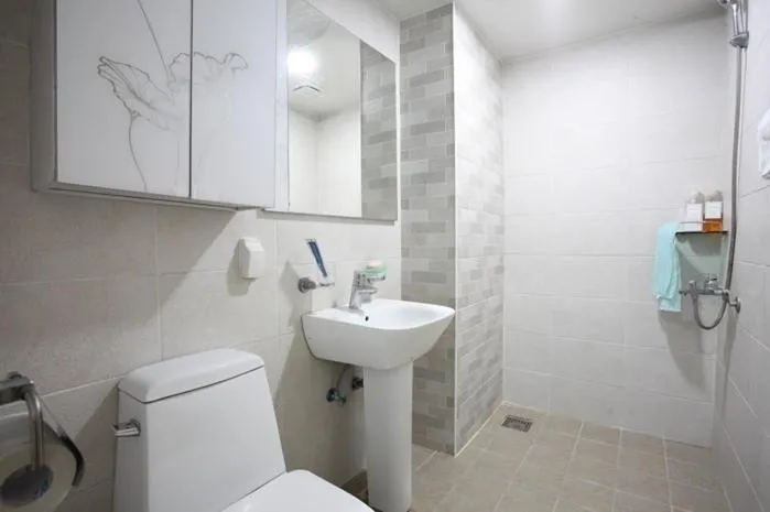 Bathroom in Poem House