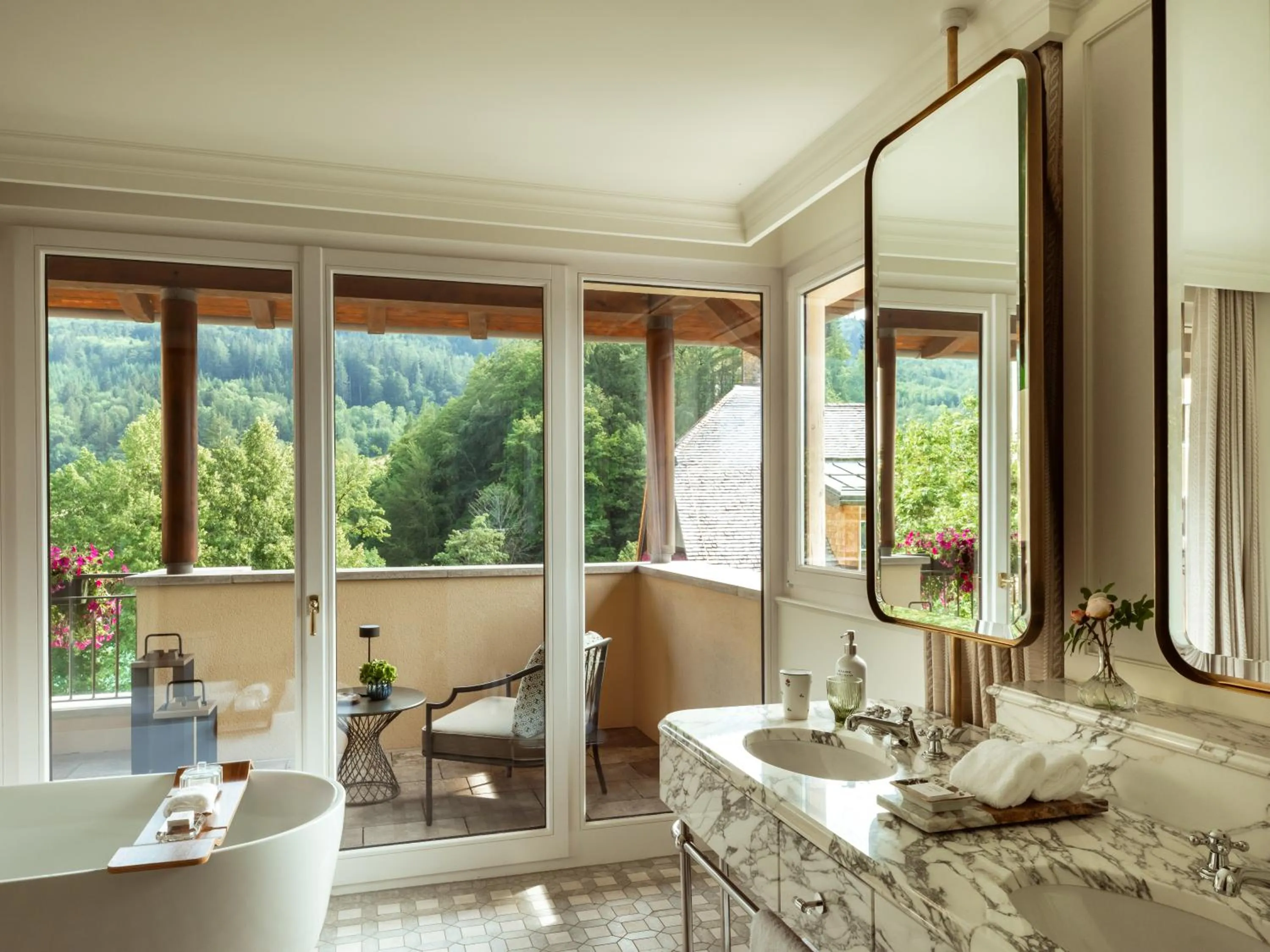 Shower in Rosewood Schloss Fuschl