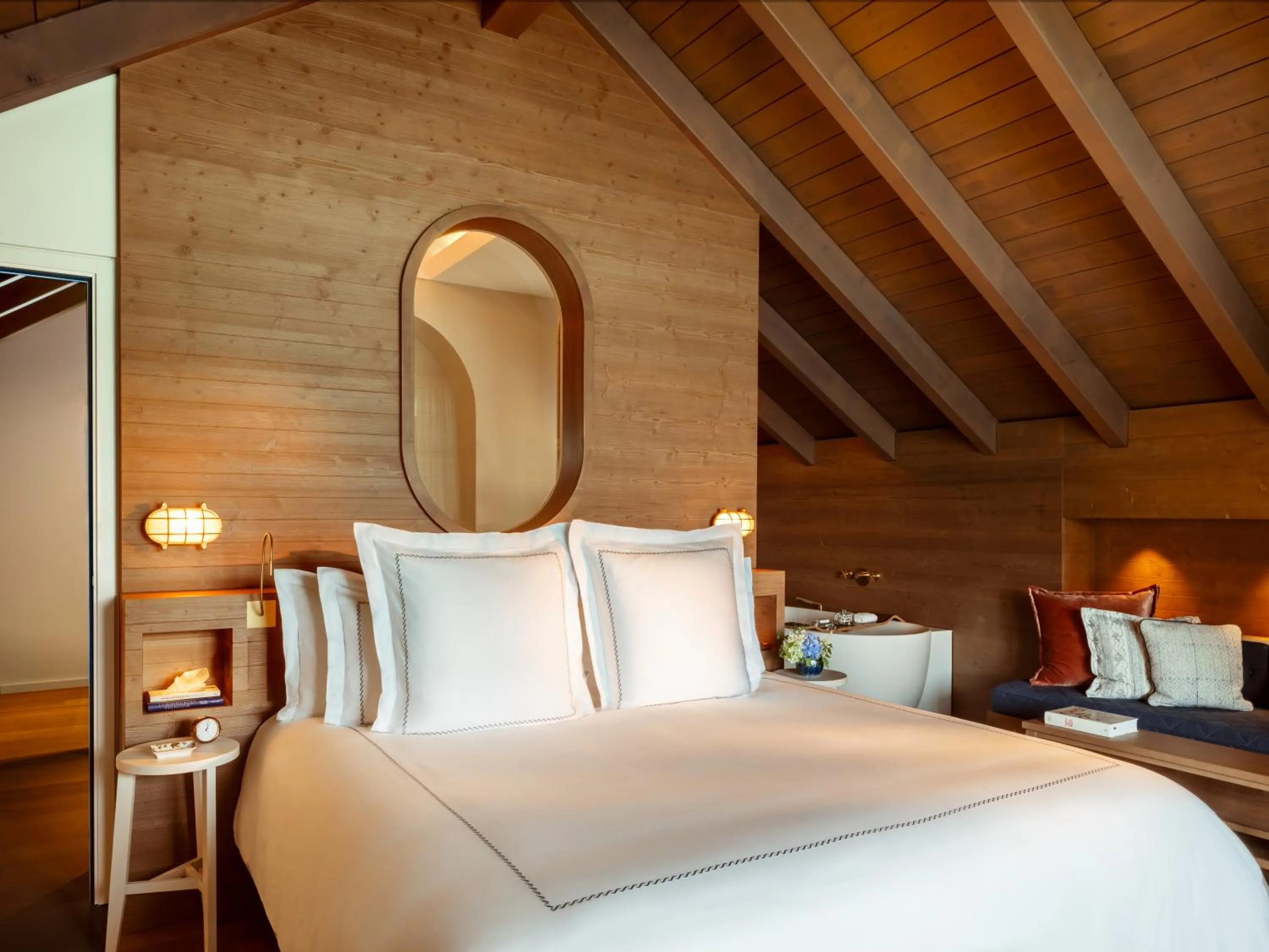 Bedroom, Bed in Rosewood Schloss Fuschl