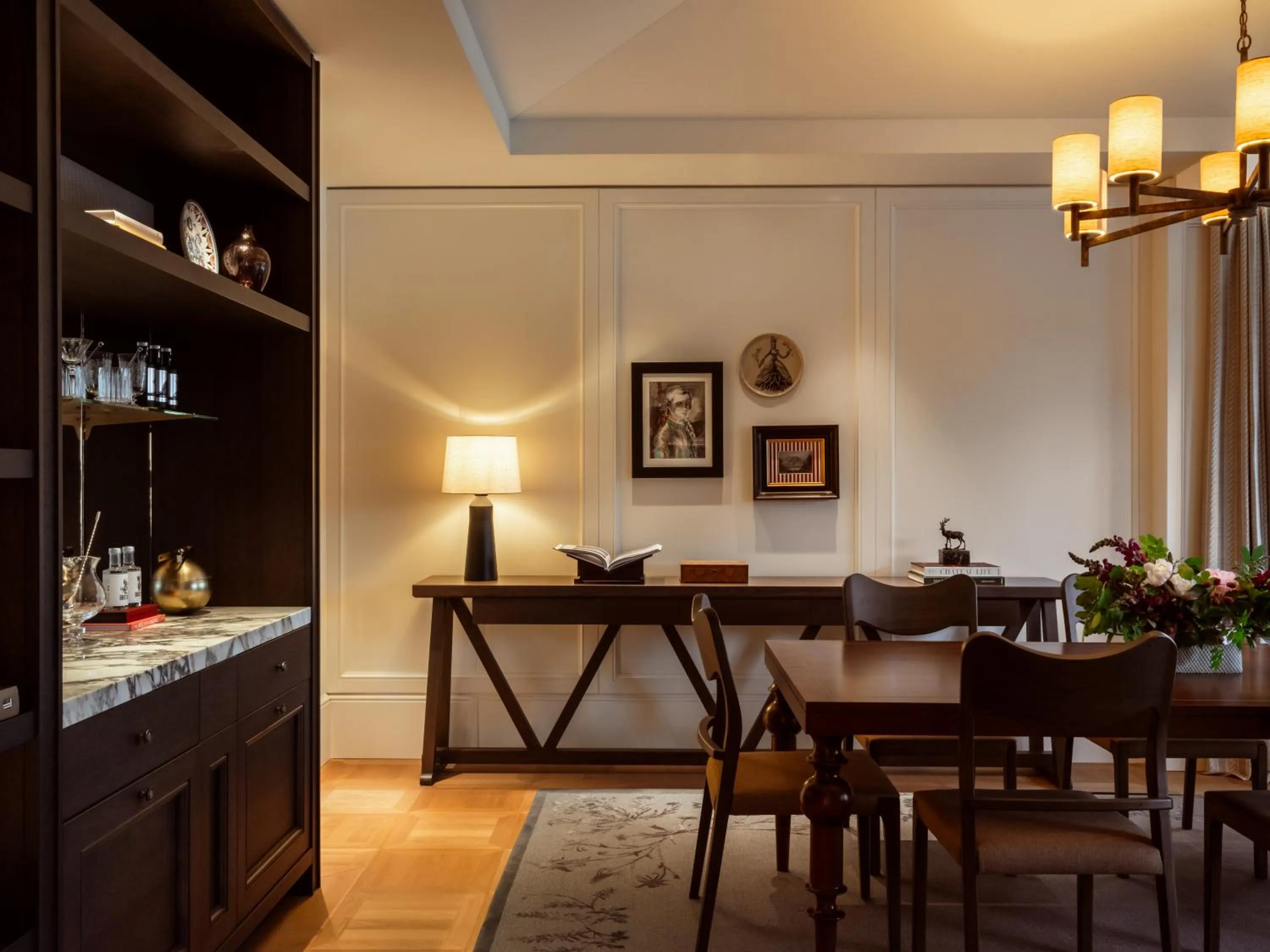 Dining area in Rosewood Schloss Fuschl