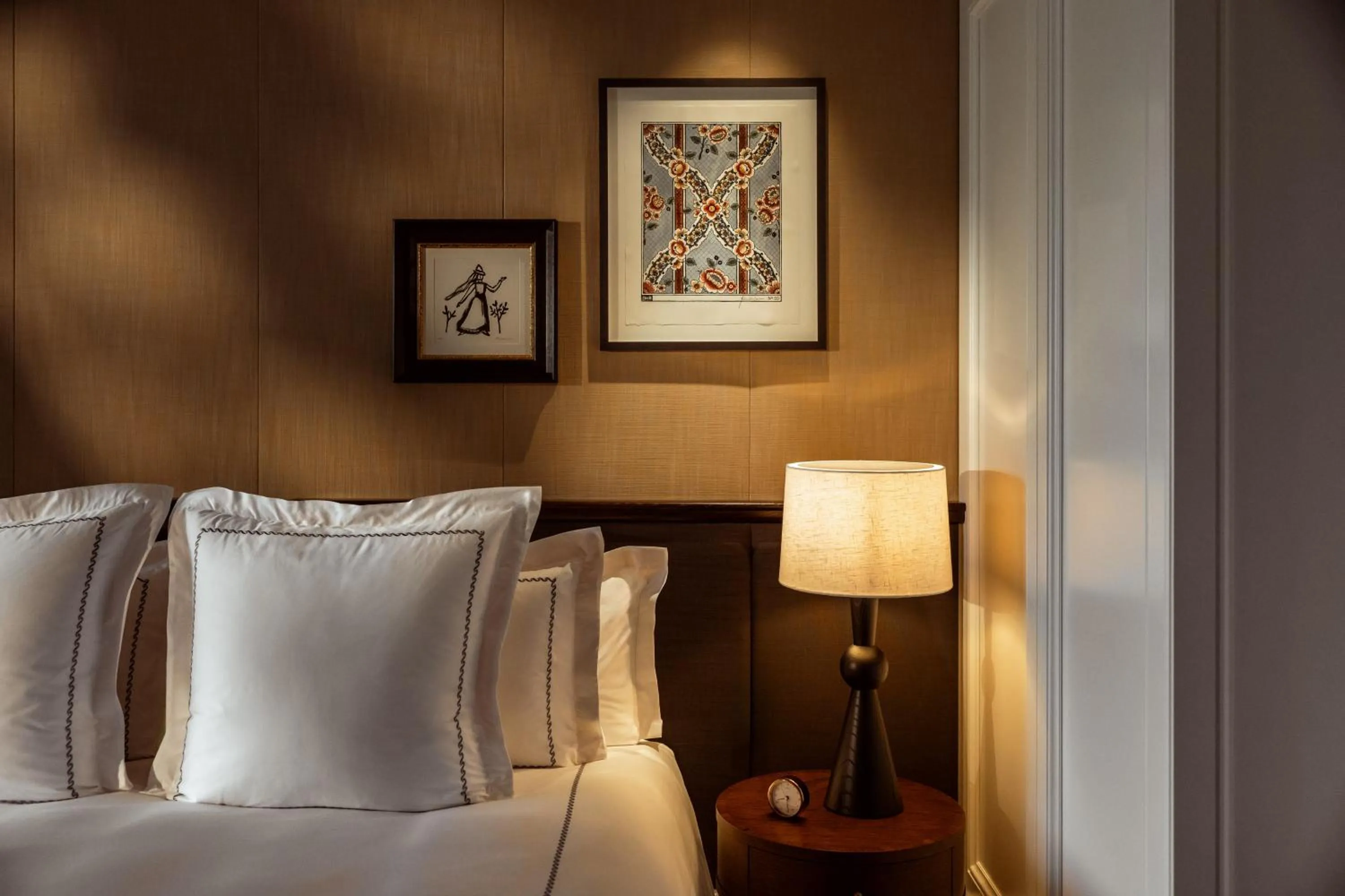 Decorative detail, Bed in Rosewood Schloss Fuschl