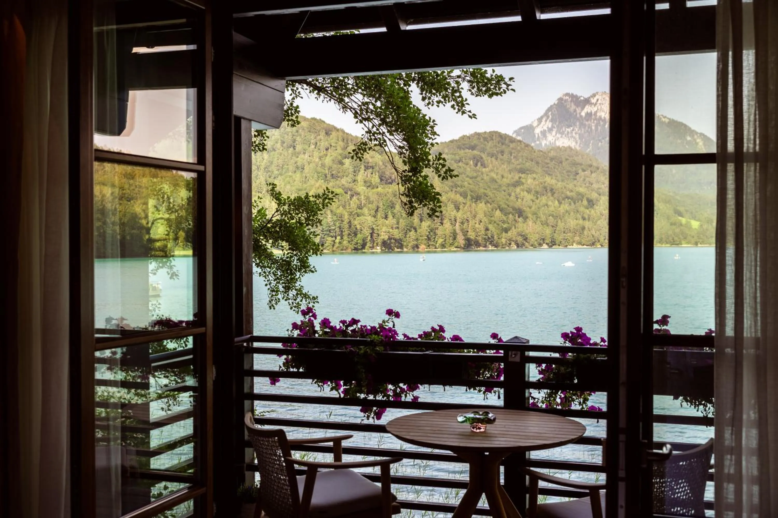 View (from property/room) in Rosewood Schloss Fuschl